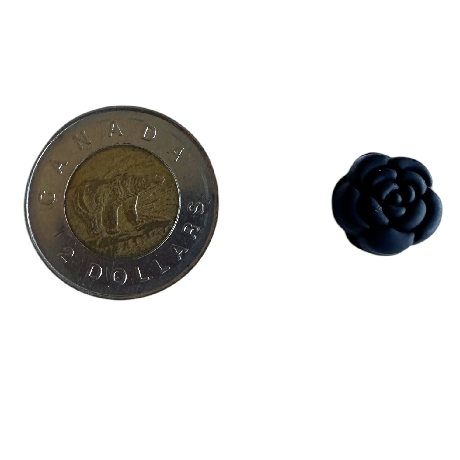 Black Rose Magnetic Button - Stylish and Secure Fastener for Jackets, Coats & Bags | Perfect for Outdoor, Travel & Daily Use