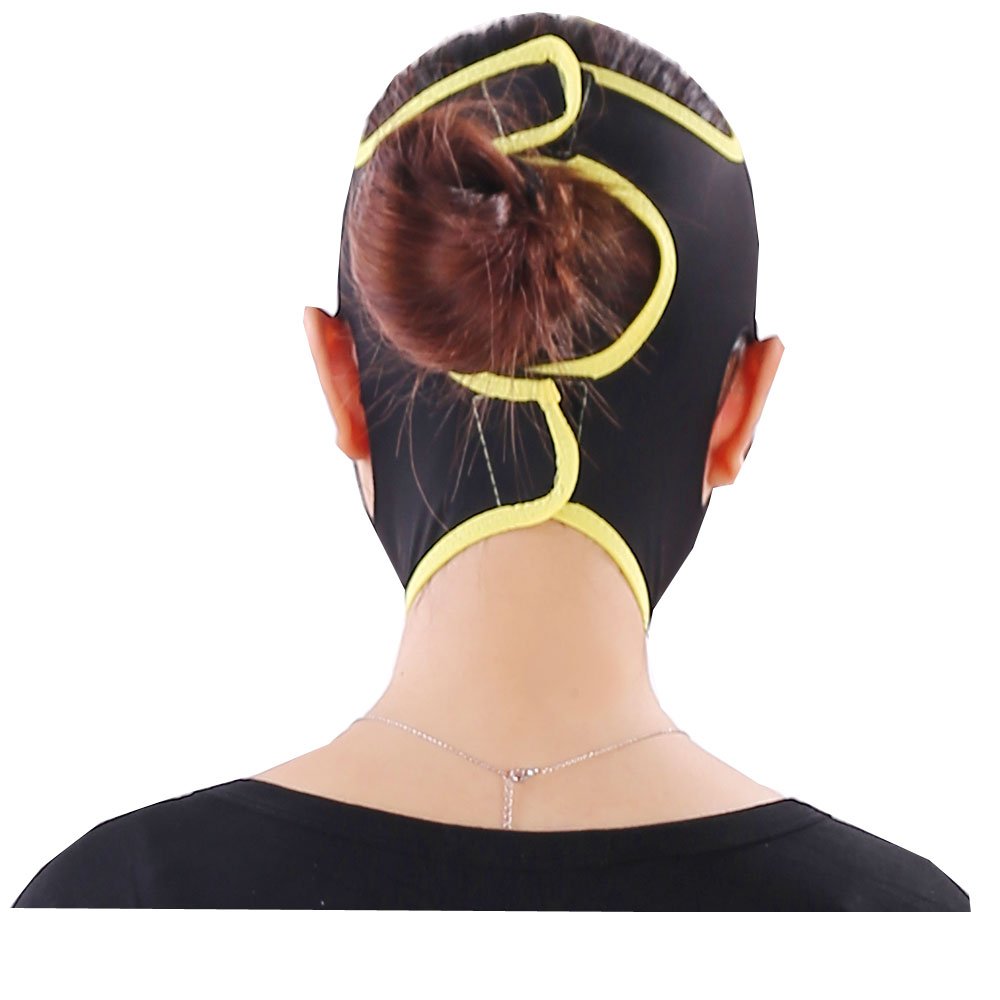 MELADY® Anti-Wrinkle V-Line Face Lift Belt - Lightweight & Breathable Double Chin Reducer, Jawline Exerciser for Slimming & Tightening (Medium) - Perfect for Home Use, Yoga, and Skincare Routine