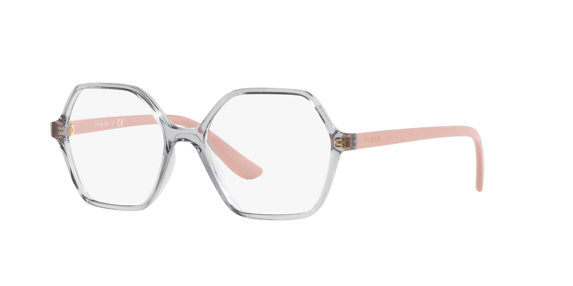 Vogue Eyewear Vo5363 Women's Hexagonal Prescription Glasses Frames - Stylish & Lightweight for Work, Reading & Everyday Wear
