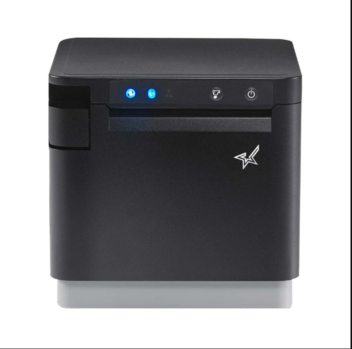 Star Micronics mC-Print3 MCP31 Thermal Receipt Printer - Ethernet, USB, Bluetooth (Optional) with Cutter - Ideal for Retail, Restaurant & POS Systems