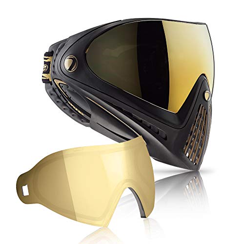Black/Gold with Smoke/Gold Thermal Lens Combo