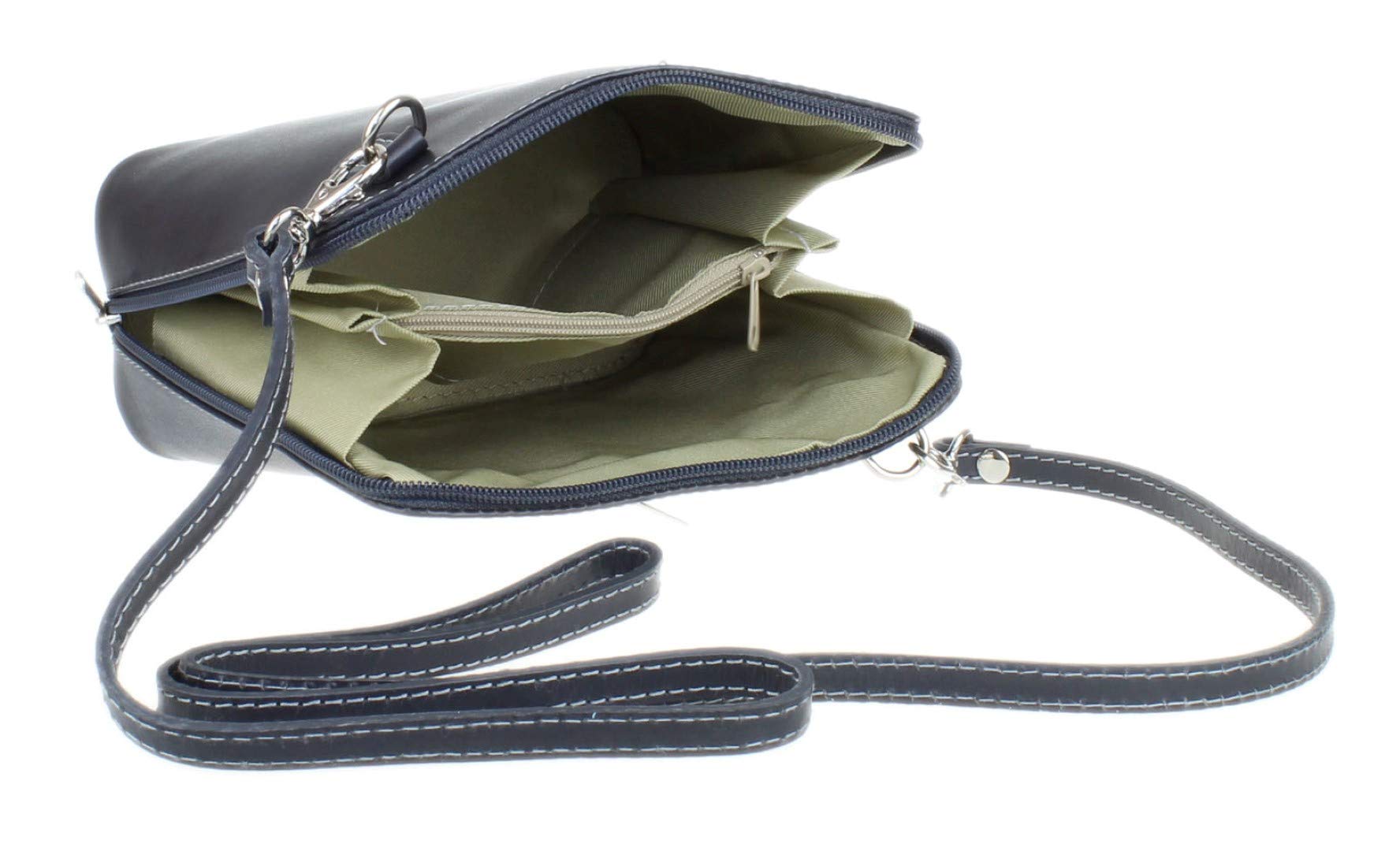 Stylish Women's Leather Crossbody Bag with Snake Skin Design - Perfect for Work, Travel & Everyday Use