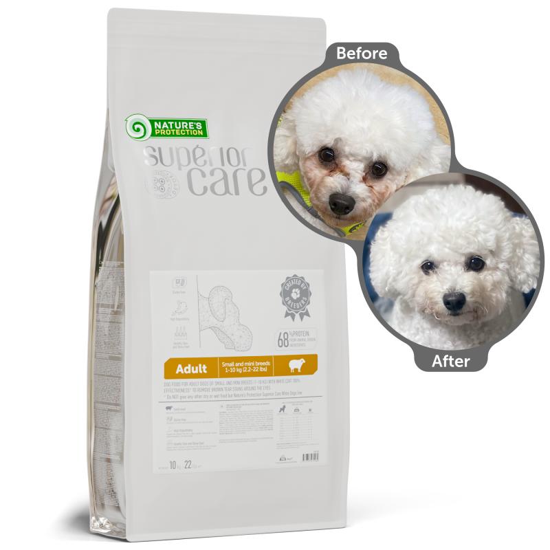 Premium Lamb Formula Small & Mini Breed Dog Food for Healthy Skin & Shiny Coat - Ideal for Adult Dogs with Sensitive Skin or Light Coats - Perfect for Daily Feeding & Grooming Care