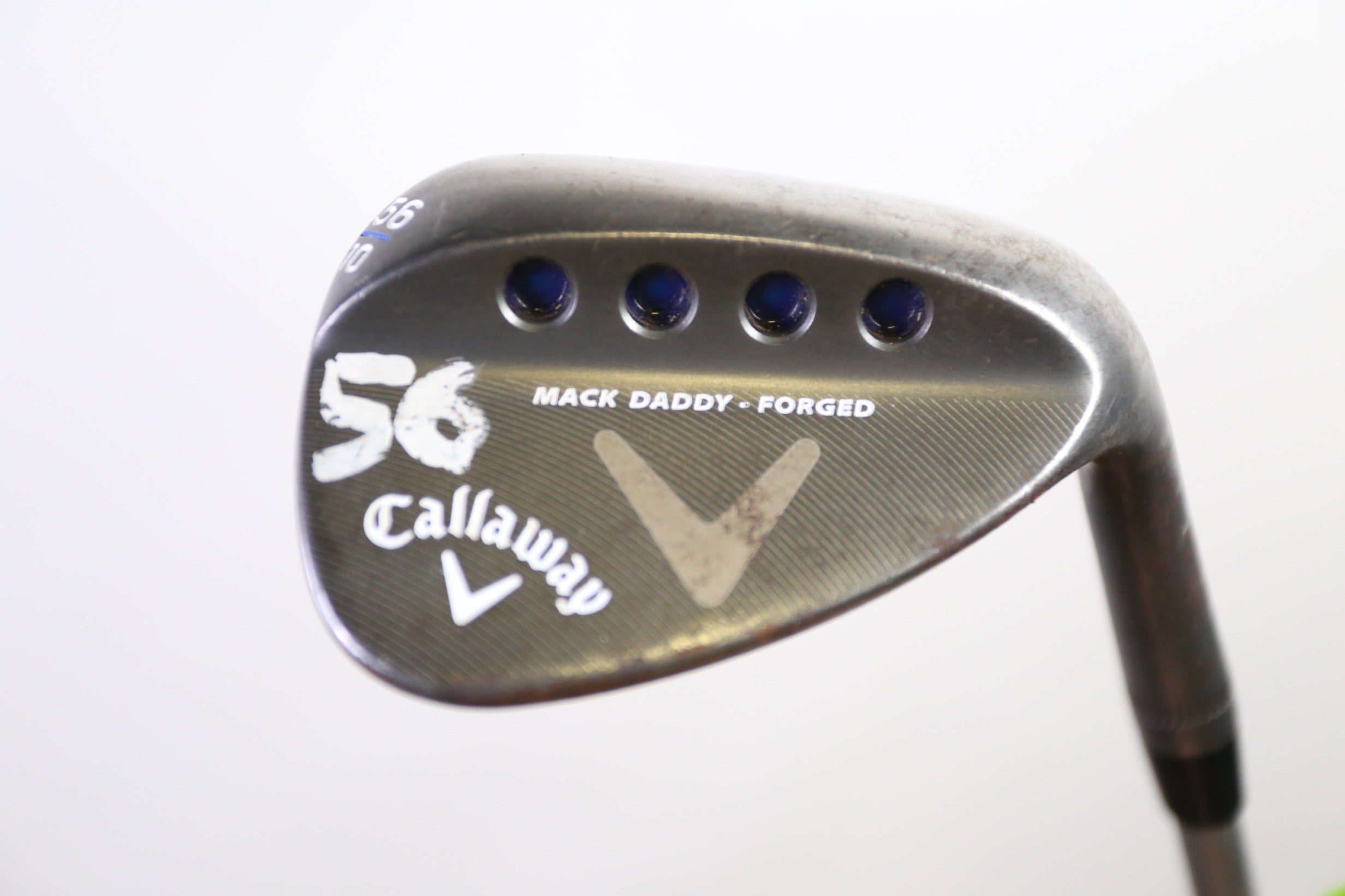 Used Callaway Mack Daddy Forged Slate Sand Wedge 56° Stiff Flex Right Handed Golf Club - Perfect for Bunker Shots & Short Game Improvement