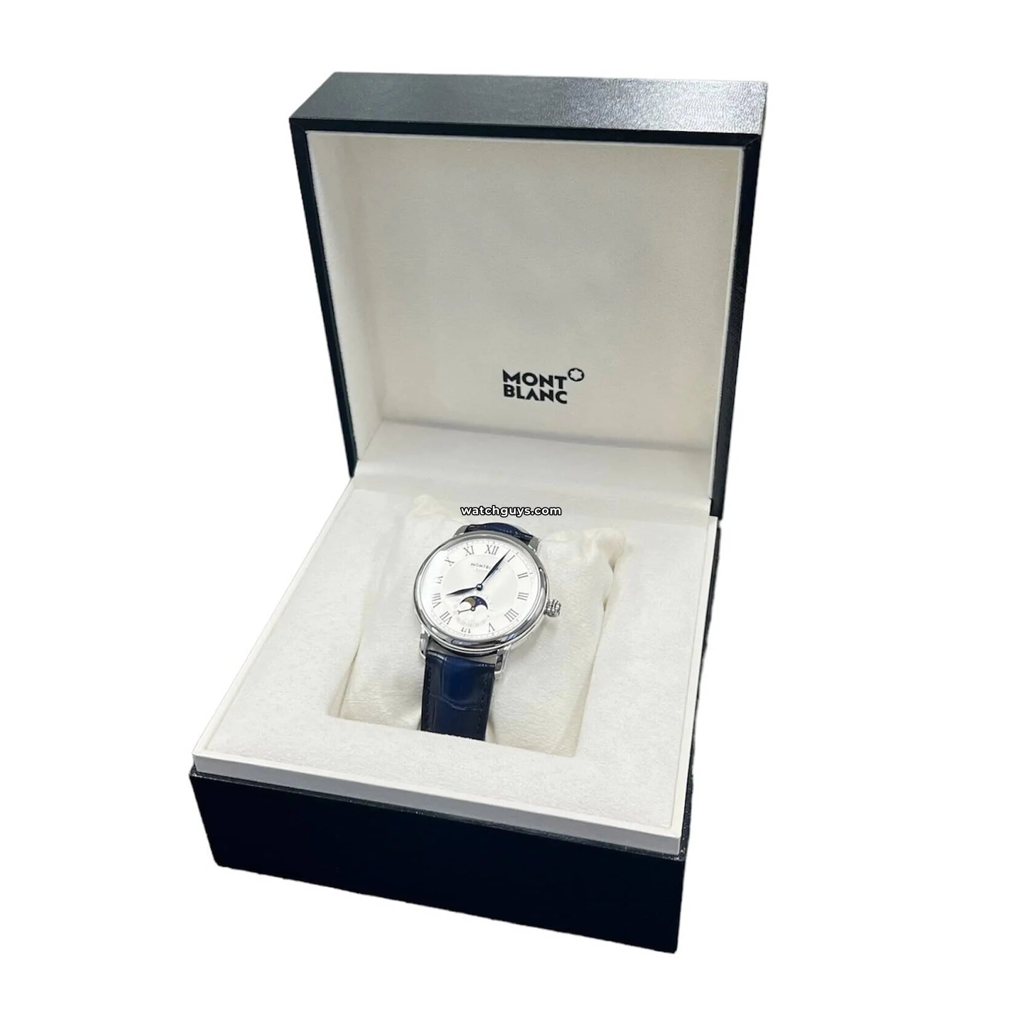 Montblanc Star Legacy Moonphase Blue Dial Men's Watch - Luxury Dress Watch for Business & Formal Occasions