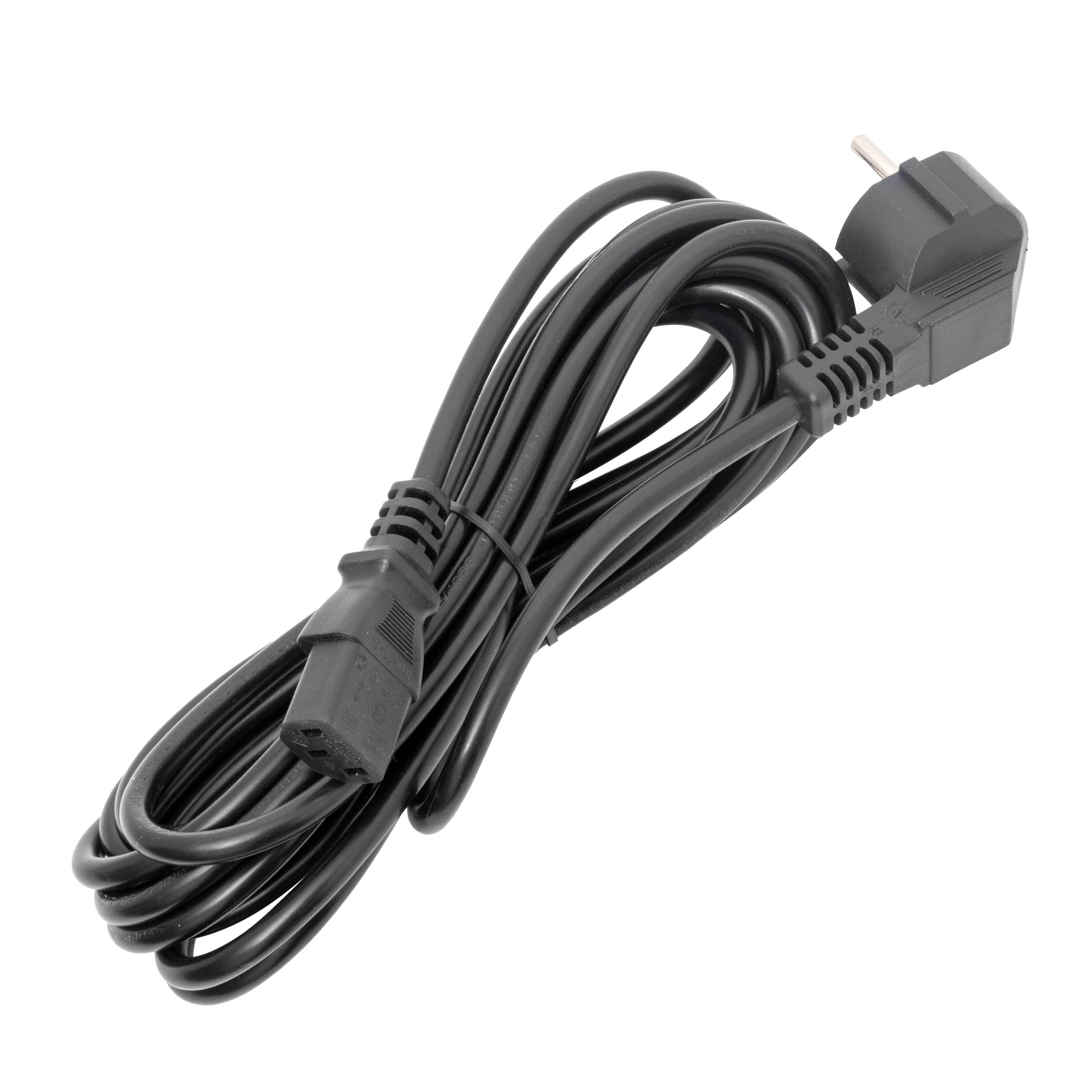 240V AC EU 2 Pin IEC320 Kettle Lead Power Cord - Replacement/Spare Cable for Electric Kettles, Coffee Makers & Small Appliances - Perfect for Home & Office Use