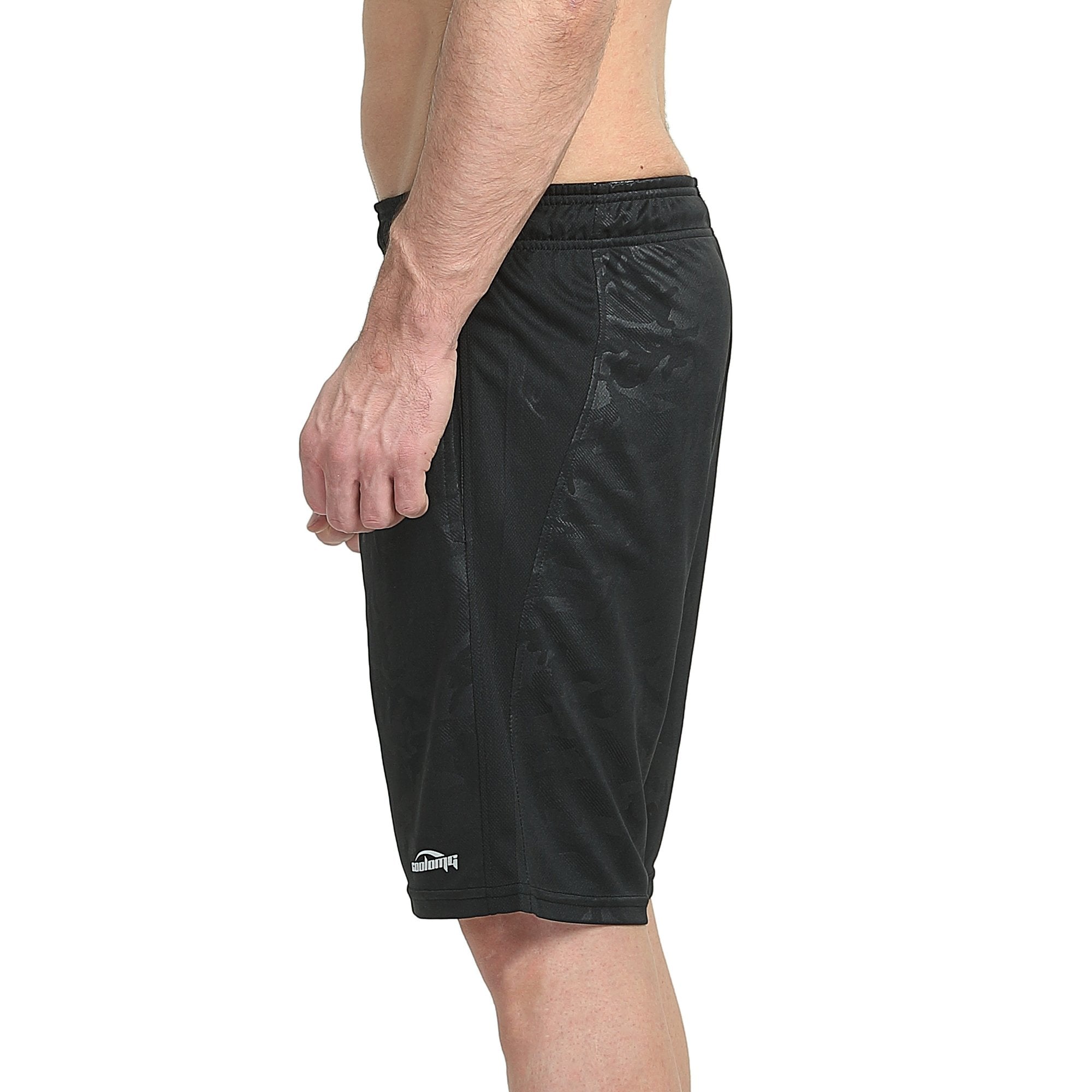 SP511 Men's Basketball Shorts - Breathable Black Athletic Shorts for Training, Gym & Casual Wear | Lightweight & Comfortable for Sports & Everyday Use