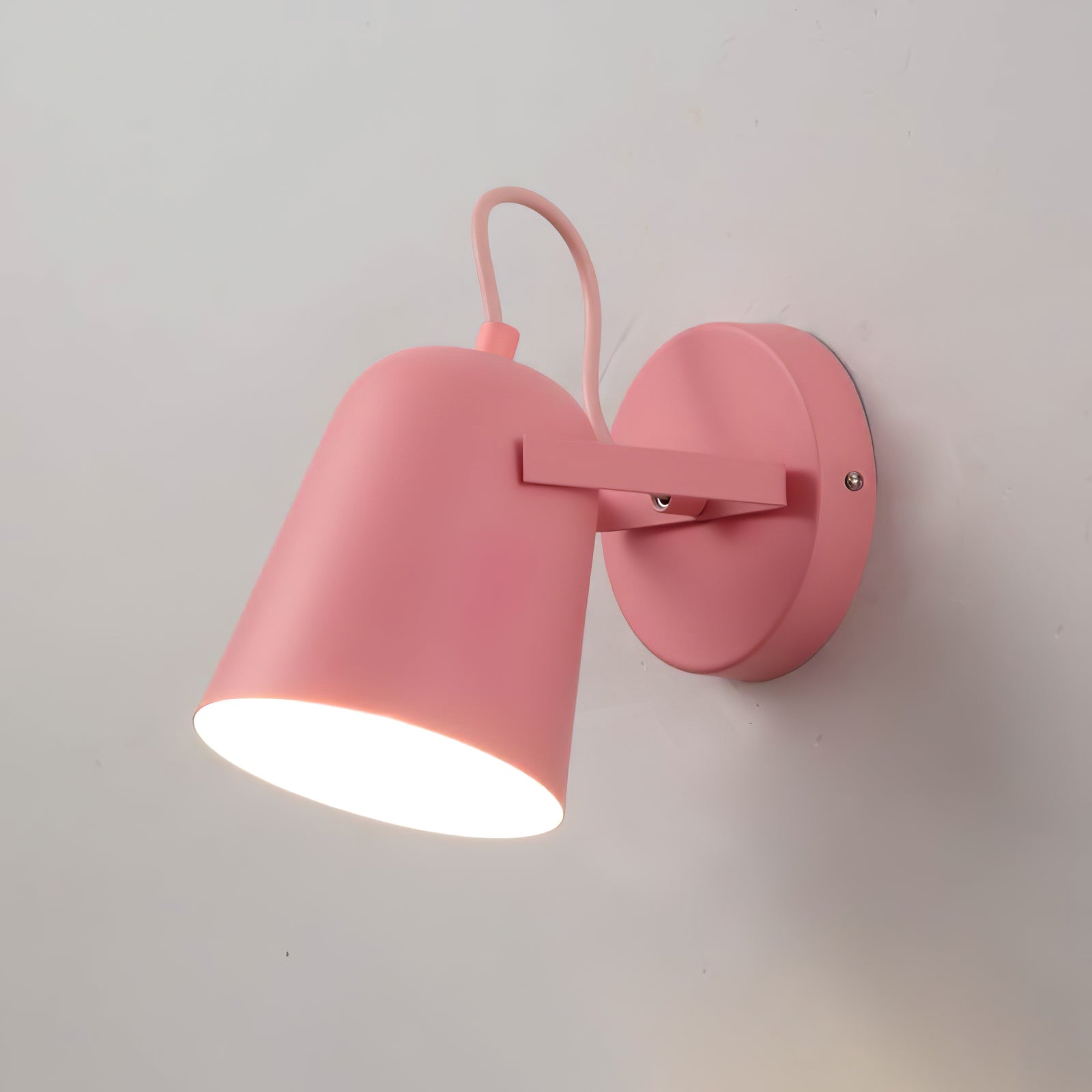 Rotatable Wall Lamp with Adjustable Bells - Modern LED Sconce Light for Bedroom, Living Room & Hallway Decor