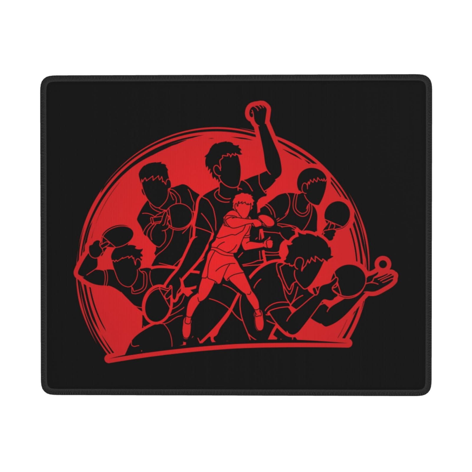 SIYTUAU Waterproof Non-Slip Rubber Mouse Pad - 7x9 Inch Gaming & Office Mousepad for Table Tennis Players & PC Users - Perfect for Laptop, Work, and Esports