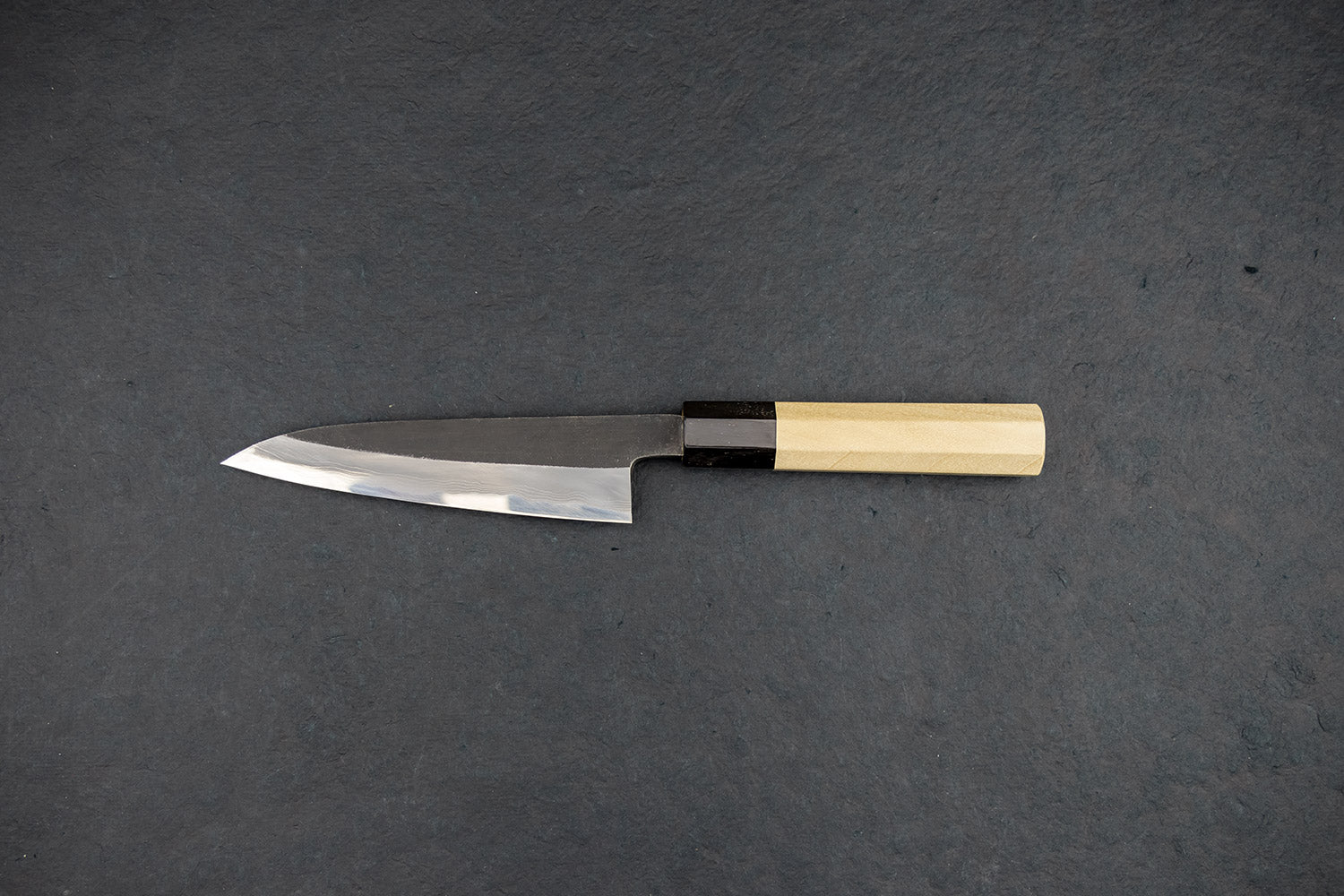 Premium Tsukasa Hinoura River Jump Petty Knife 135mm - Japanese High Carbon Steel Kitchen Knife for Precision Slicing, Chopping & Garnishing - Perfect for Chefs & Home Cooks