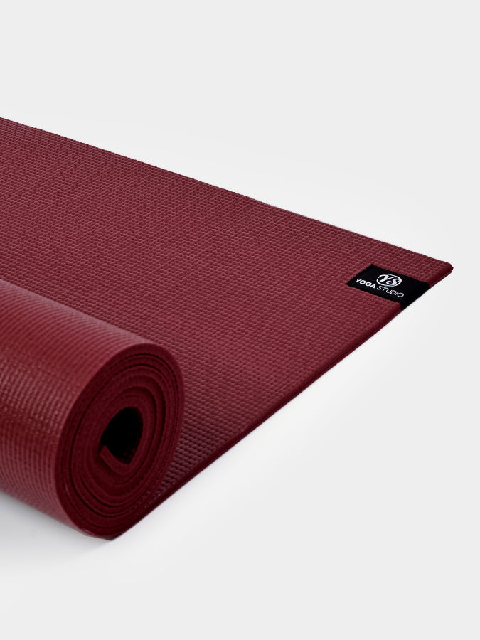 Premium Non-Slip 6mm Thick Yoga Mat for Hot Yoga & Home Workouts - Eco-Friendly TPE Exercise Mat with Carrying Strap - Ideal for Pilates, Gym & Studio Practice