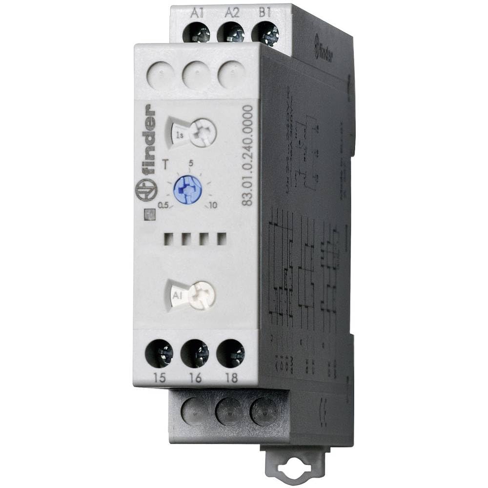 Series 83 - Multifunction Modular Timer Relay 240V AC/DC for Industrial Automation & HVAC Control Systems