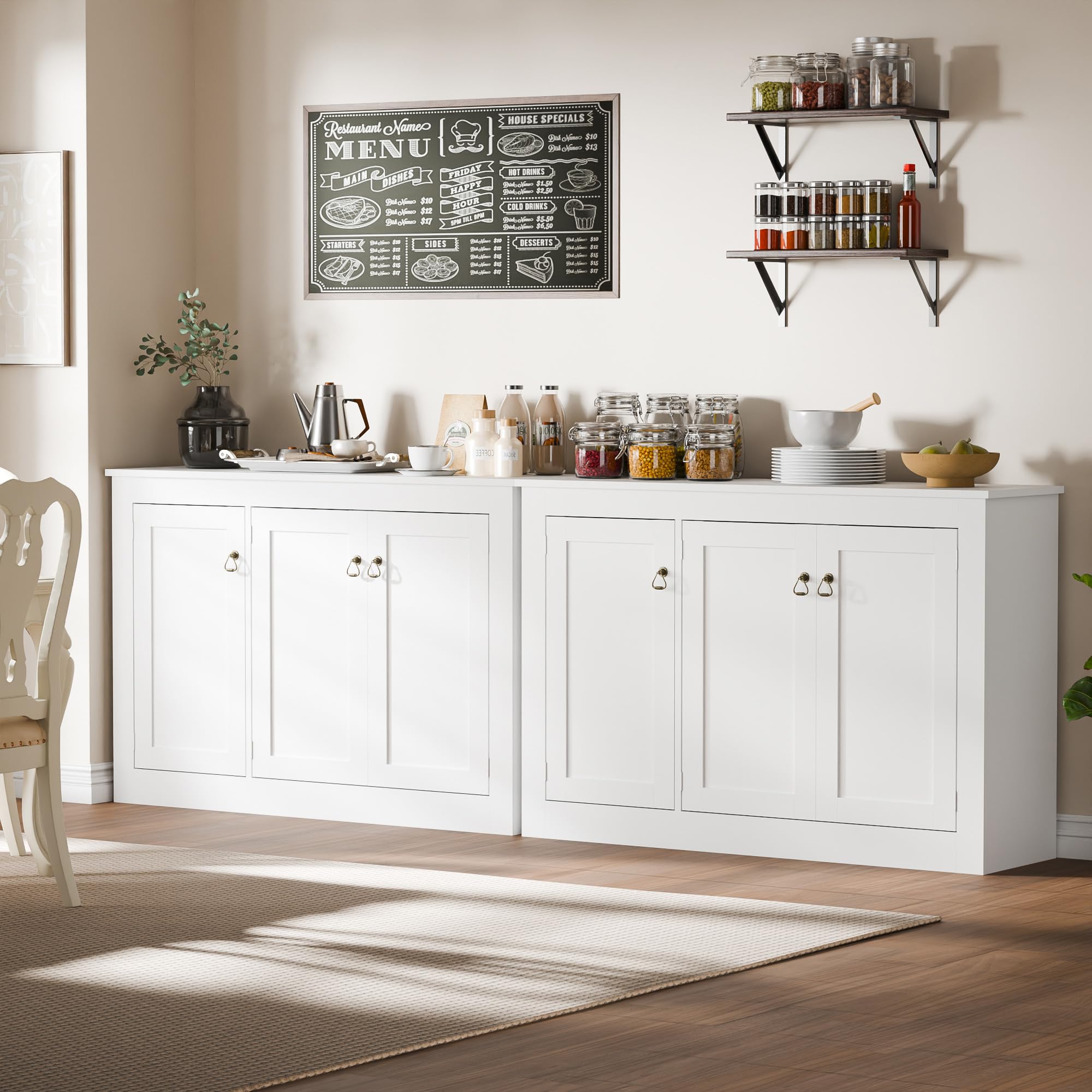 Cozy Castle Buffet Cabinet with Storage - 44.5