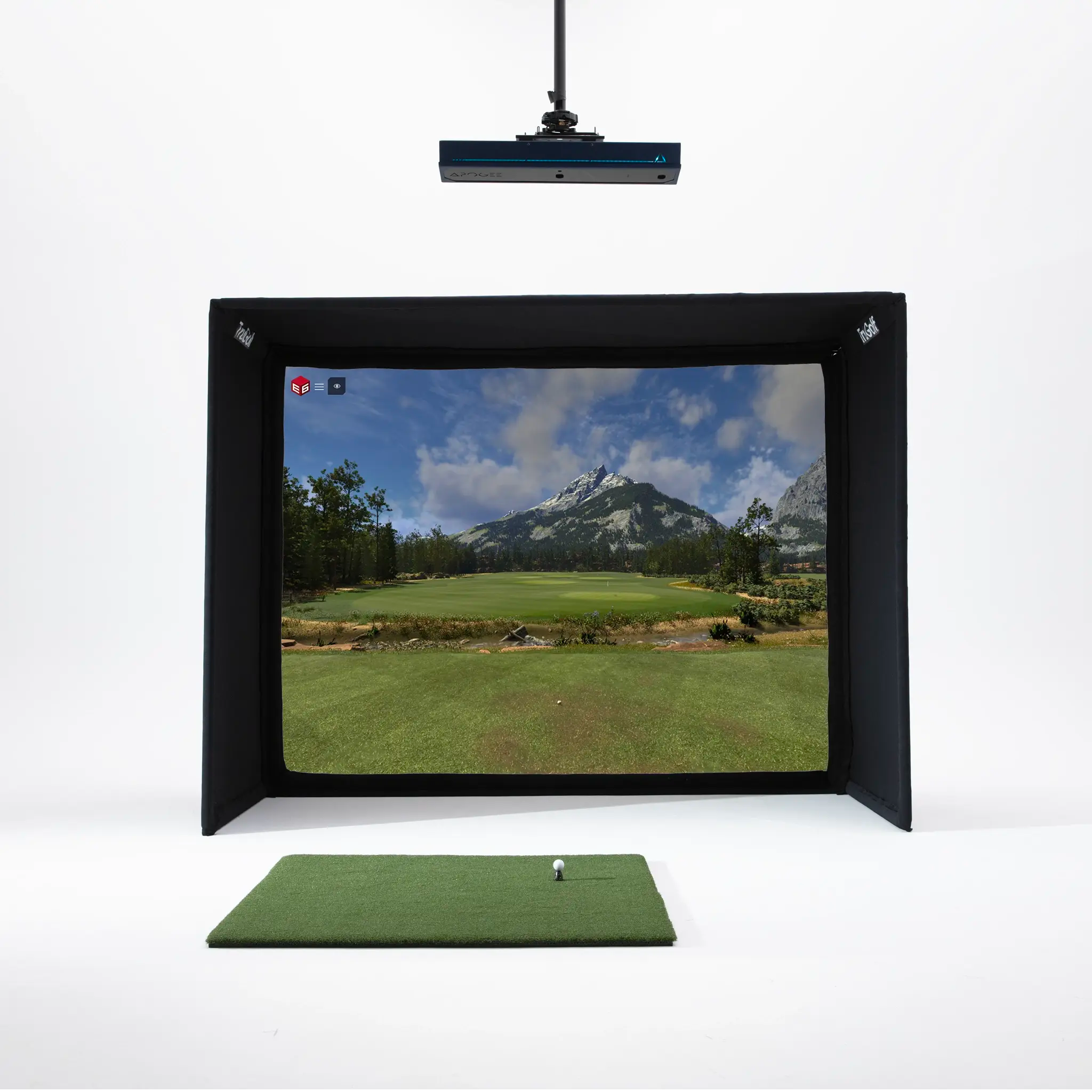 TruGolf Starter 10 + MultiSport Portable Golf Simulator for Home & Indoor Practice - Perfect for Golf Enthusiasts & Multi-Sport Training