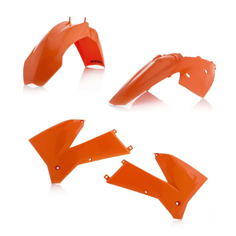 Acerbis Full Plastic Kit for 2005-2006 KTM SX125/SX525 & 2007 XC/F/W Models - Durable Replacement Body Panels for Off-Road Motorcycle Racing & Trail Riding