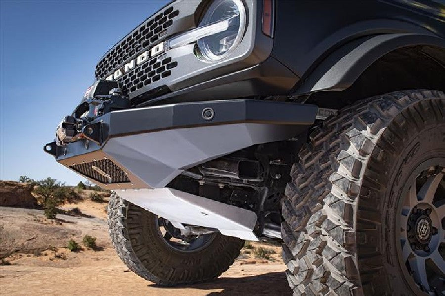 Ford Bronco Icon Vehicle Dynamics Pro Series Front Winch Bumper - Heavy Duty Off-Road Bumper for Adventure & Recovery | Perfect for Trail Riding, Rock Crawling & Overlanding
