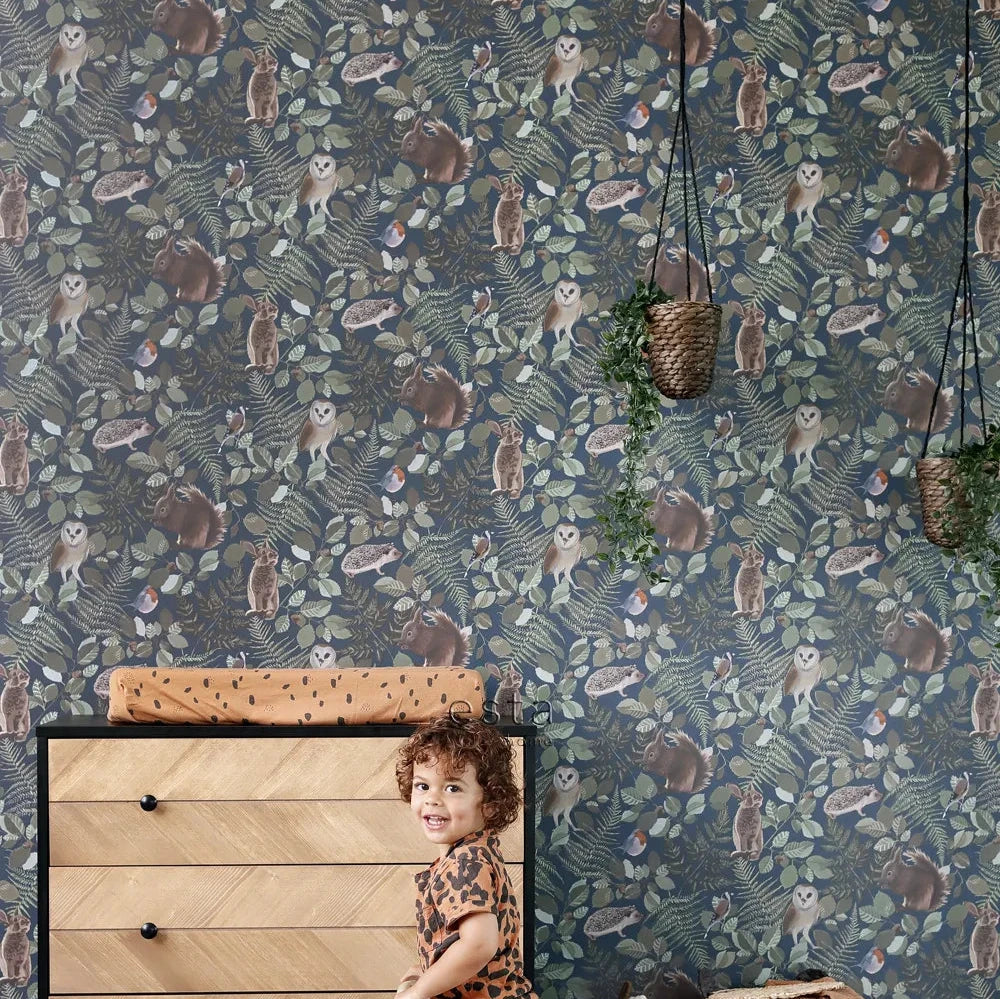 Forest Friends Mystic Woods - Enchanted Woodland Decor for Kids' Rooms & Nursery - Perfect for Fantasy Themed Bedrooms & Playrooms