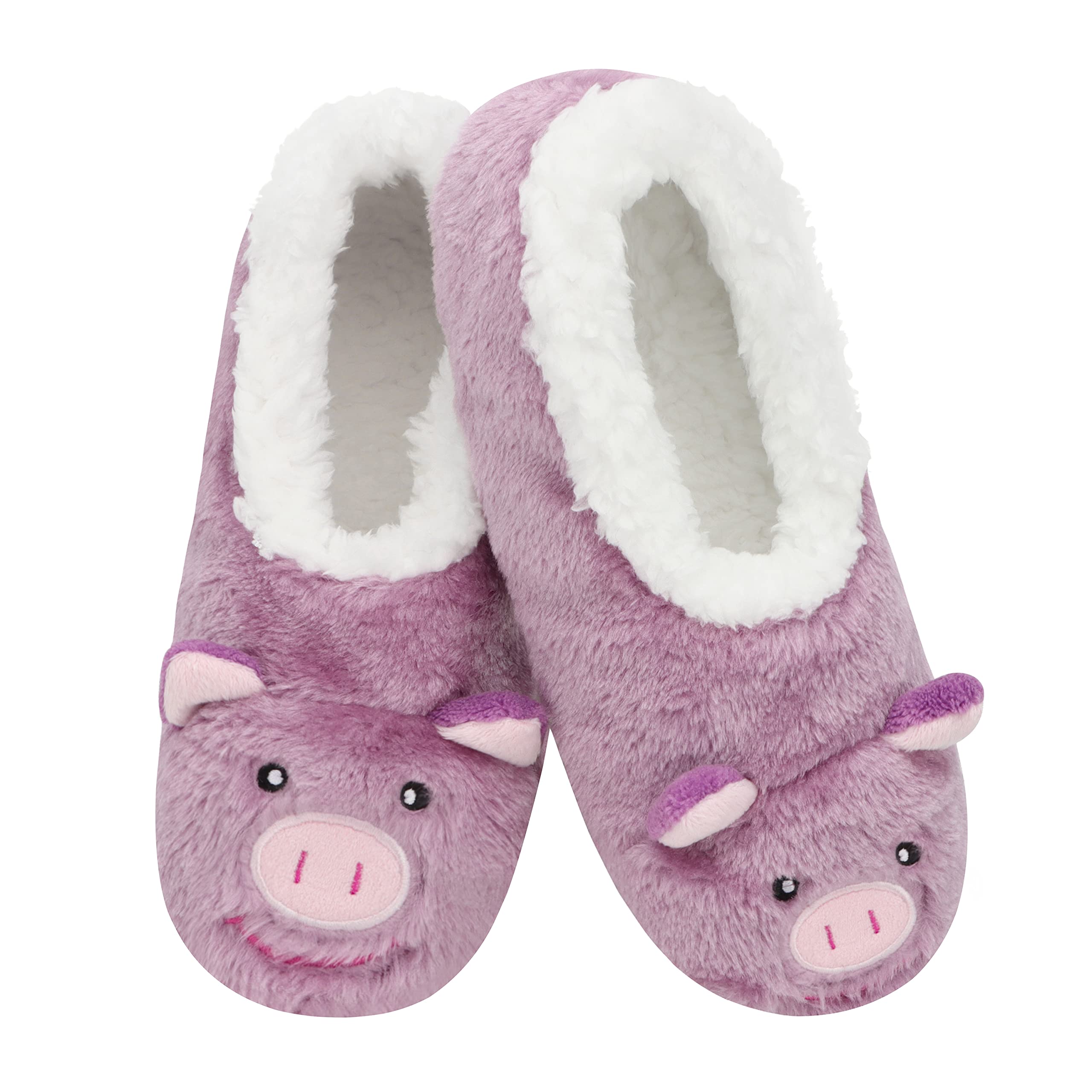 Women's Cozy Slipper Socks - Soft Fuzzy House Slippers with Non-Slip Sole for Indoor Comfort | Perfect for Lounging, Relaxing & Home Wear