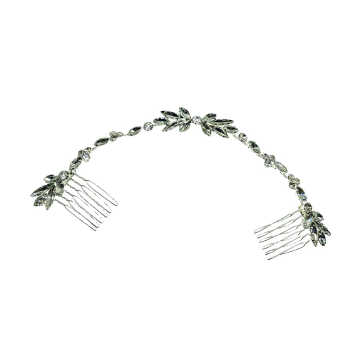 Lurrose Rhinestone Wedding Hair Vine Comb - Bride Headpiece for Women, Perfect for Bridal & Formal Events