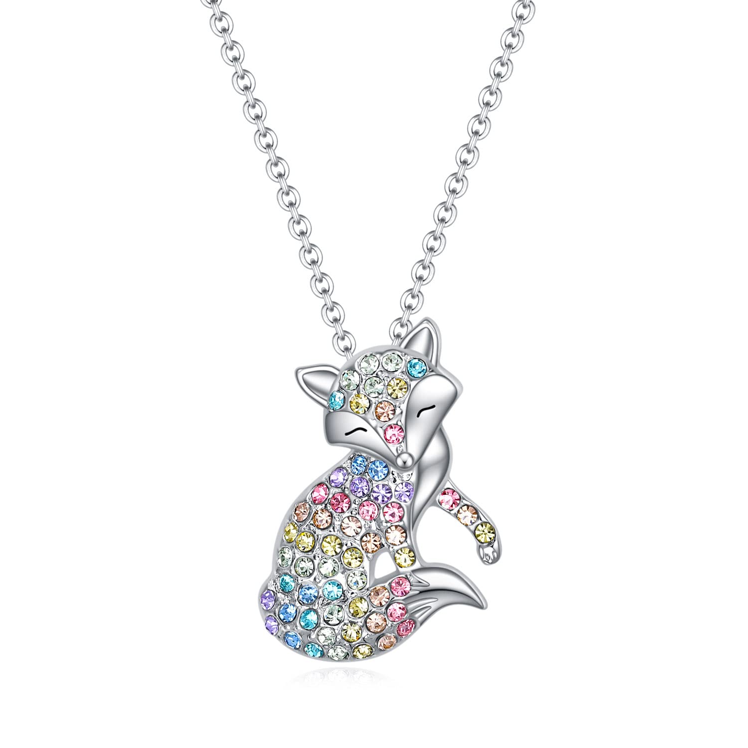 Elegant Horse, Wolf, Hummingbird & Fox Necklace for Women & Girls - Perfect Valentine's Day, Birthday, Christmas & Back to School Gift - Dainty Animal Jewelry for Everyday Wear & Special Occasions