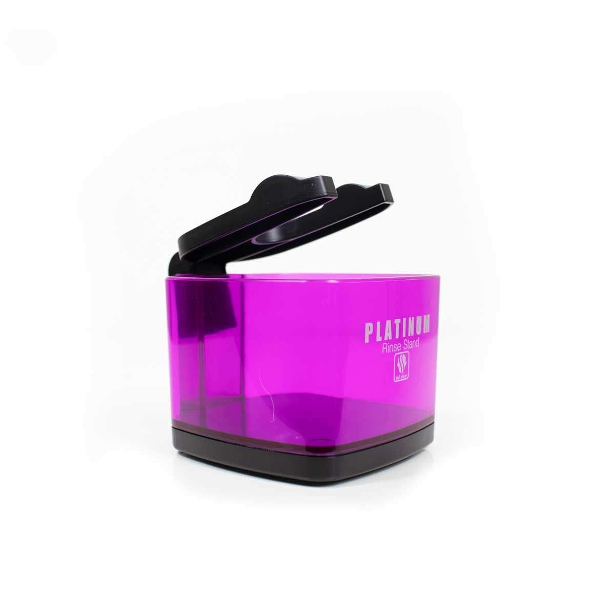 Premium Skull Shaver Butterfly Kiss Electric Razor for Women - Purple Shaver with Platinum Rinse Stand & Travel Case (Black) - Perfect Gift Set for Travel, Home Use & Sensitive Skin Care