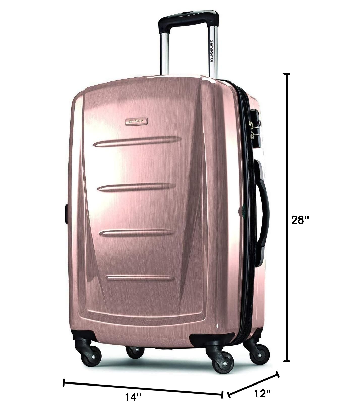 Samsonite Winfield 2 Hardside Expandable Luggage Set with 360° Spinner Wheels - 2-Piece (20