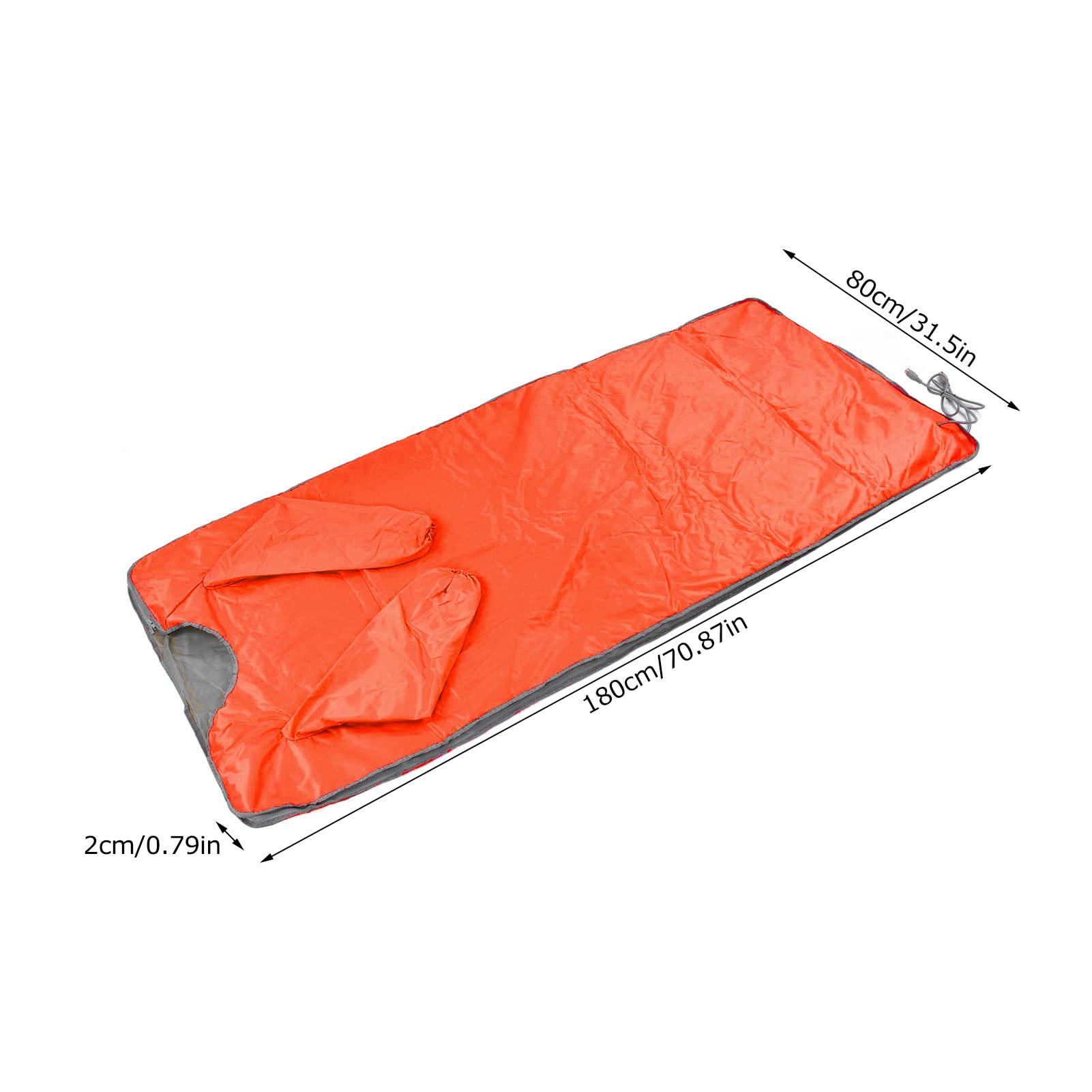 Best Far Infrared Sauna Blanket 650W - Portable Home Sauna with Remote Control for Detox & Relaxation - Ideal for Home, Beauty Salons, Spas & Leisure Rooms - Perfect for Post-Workout Recovery, Stress Relief & Skin Rejuvenation