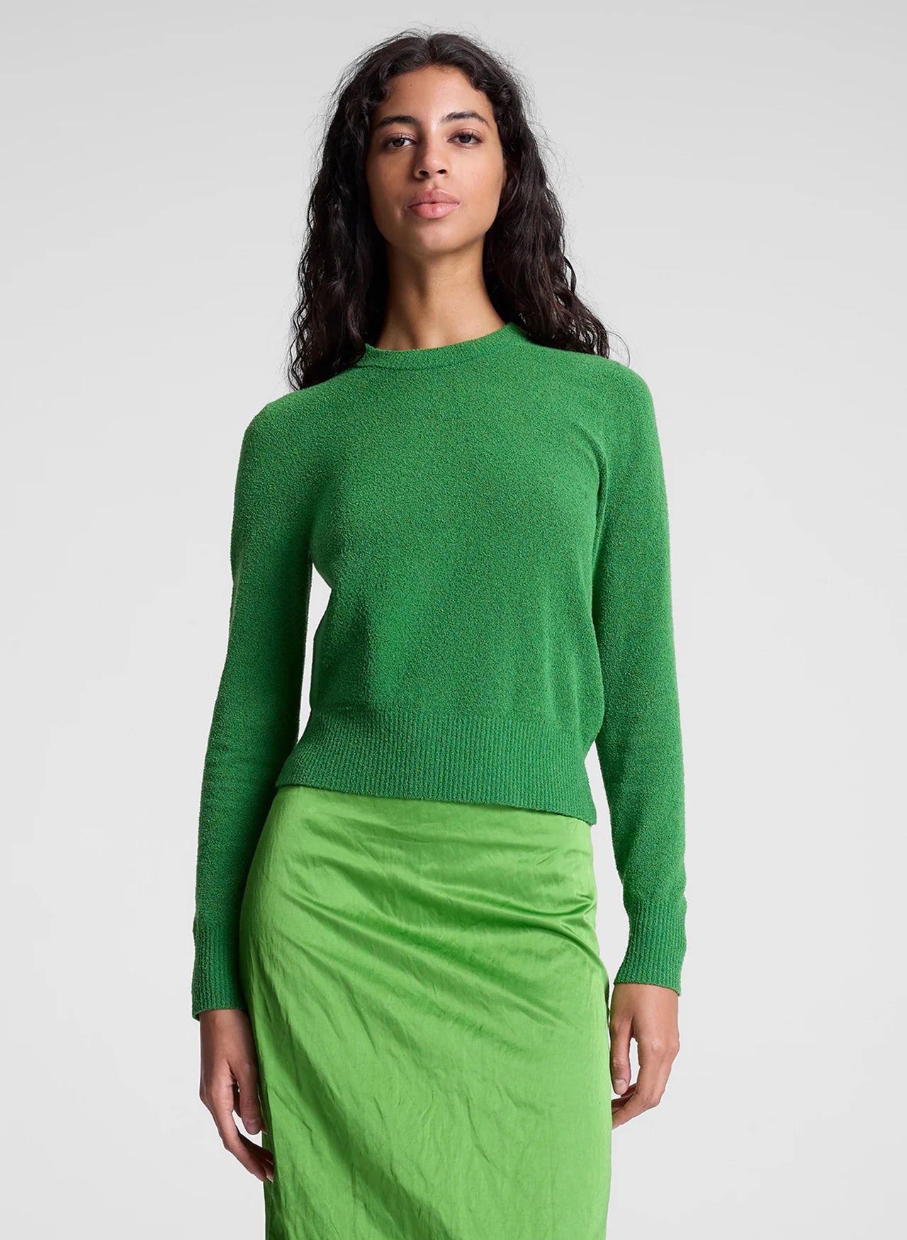 Bradley Cotton Boucle Sweater - Soft & Cozy Knit Pullover for Women | Perfect for Fall & Winter Layering, Casual Outfits & Office Wear