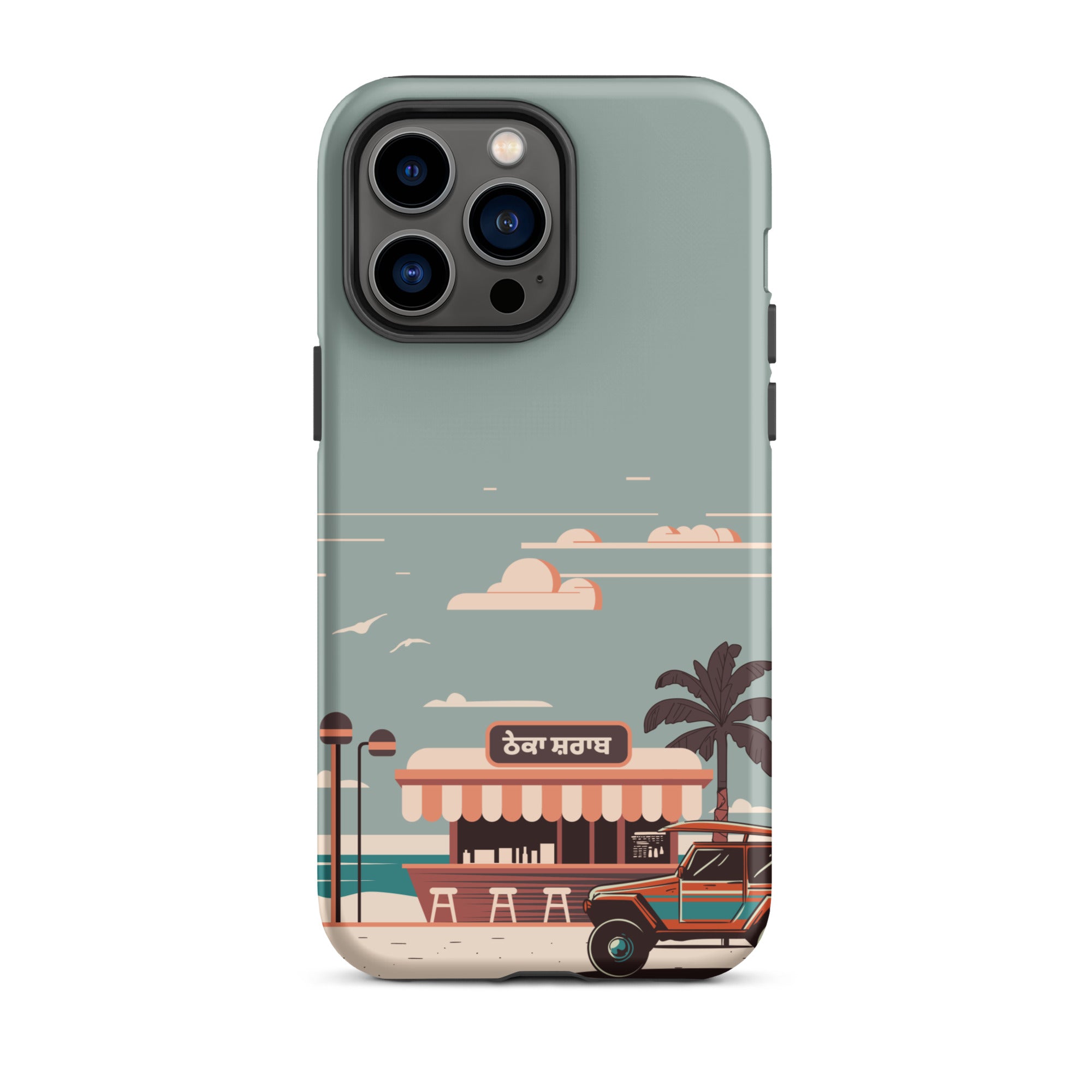 Premium Theka Shrab Tough Case for iPhone® - Durable Protection for Everyday Use, Travel & Outdoor Activities