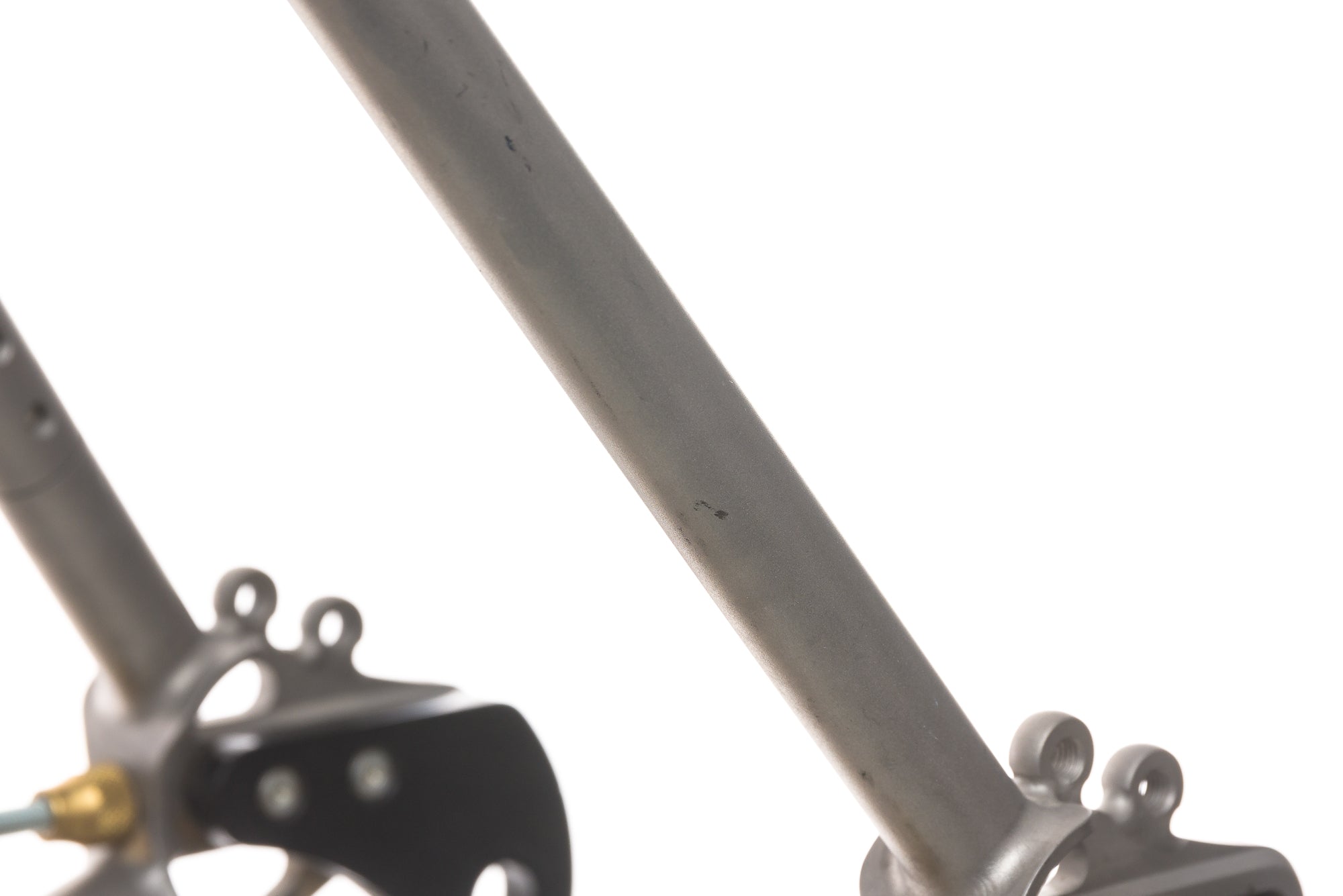 Alchemy Custom Titanium 55cm Road Bike Frameset - Lightweight & Durable Cycling Frame for Road Racing & Endurance Rides