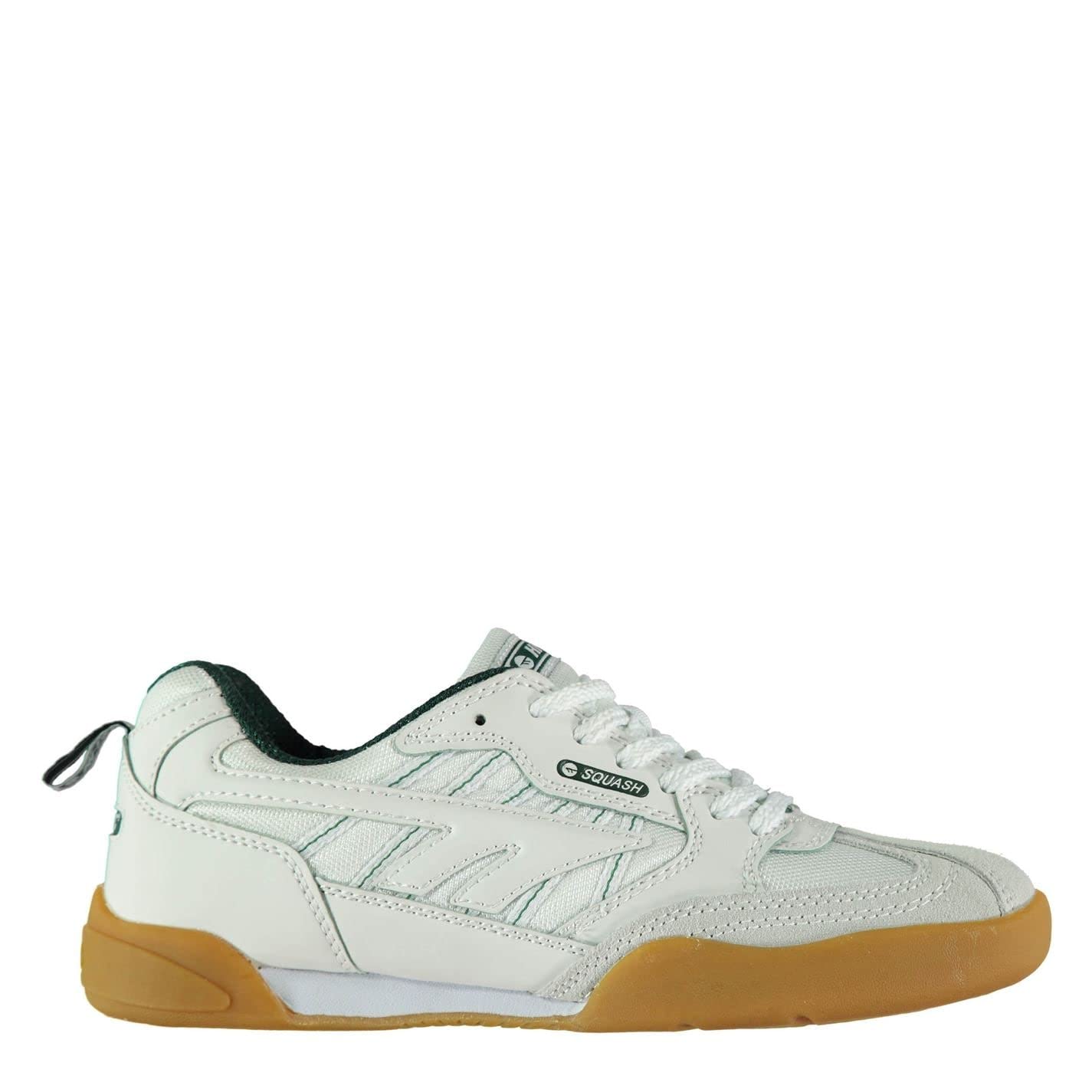 HI-TEC Men's Squash Shoes - Lightweight & Breathable for Indoor Court Sports - Perfect for Squash, Badminton & Racquetball