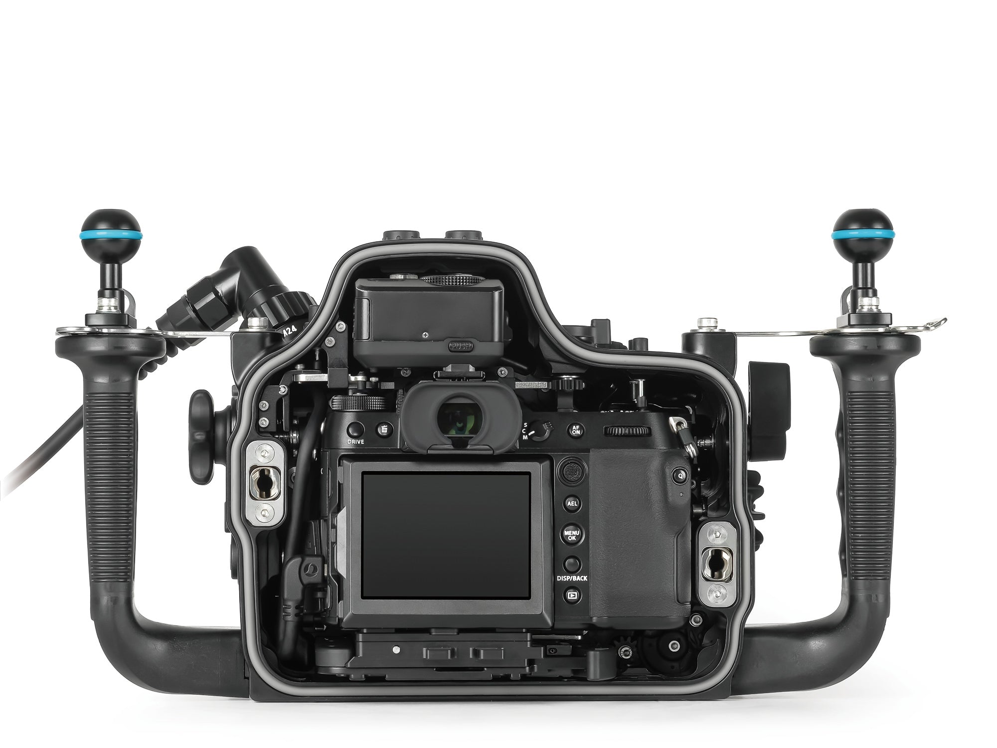 Waterproof Underwater Housing for Fujifilm GFX100S & GFX100S II Camera - Professional Dive Case for Scuba, Surf Photography & Marine Exploration