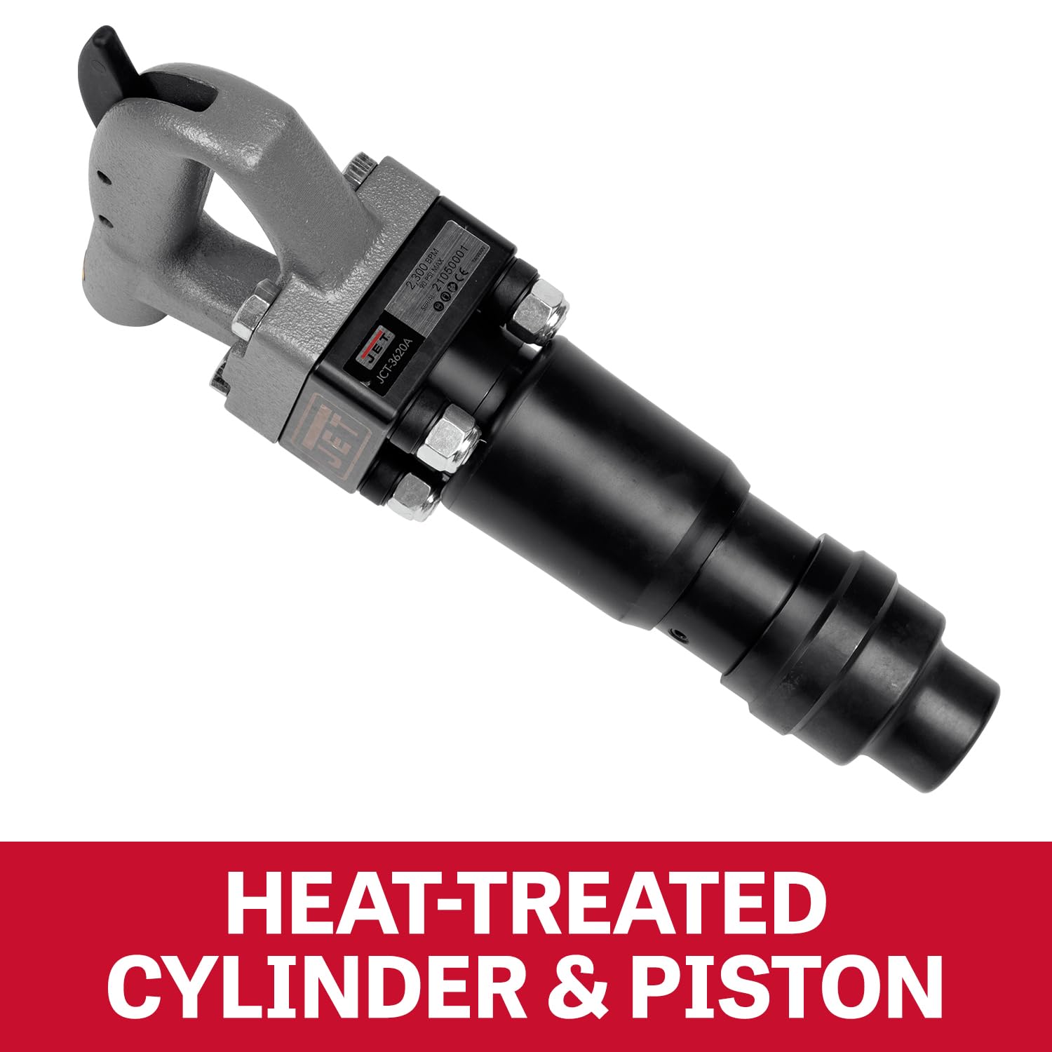JET 4-Bolt Chipping Hammer with 3
