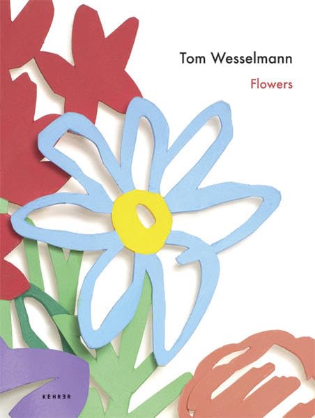 Tom Wesselmann Flowers Art Print - Pop Art Floral Wall Decor for Living Room, Bedroom & Office - Vintage Inspired Home Decoration & Gift Idea