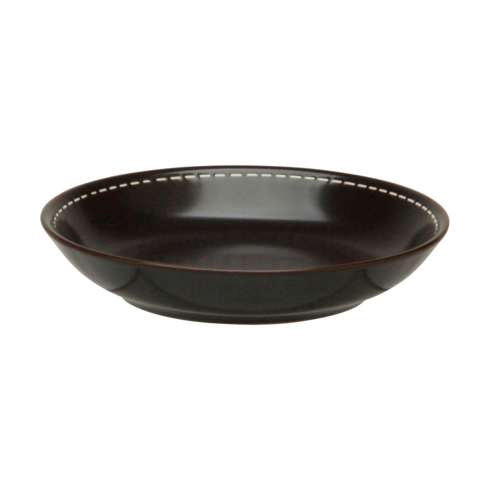 Premium Stoneware Soup Plates Set - 21x21x4cm Brown Dinnerware for Game of Thrones Fans - Perfect for Medieval-Themed Dinners, TV Show Parties & Rustic Table Settings