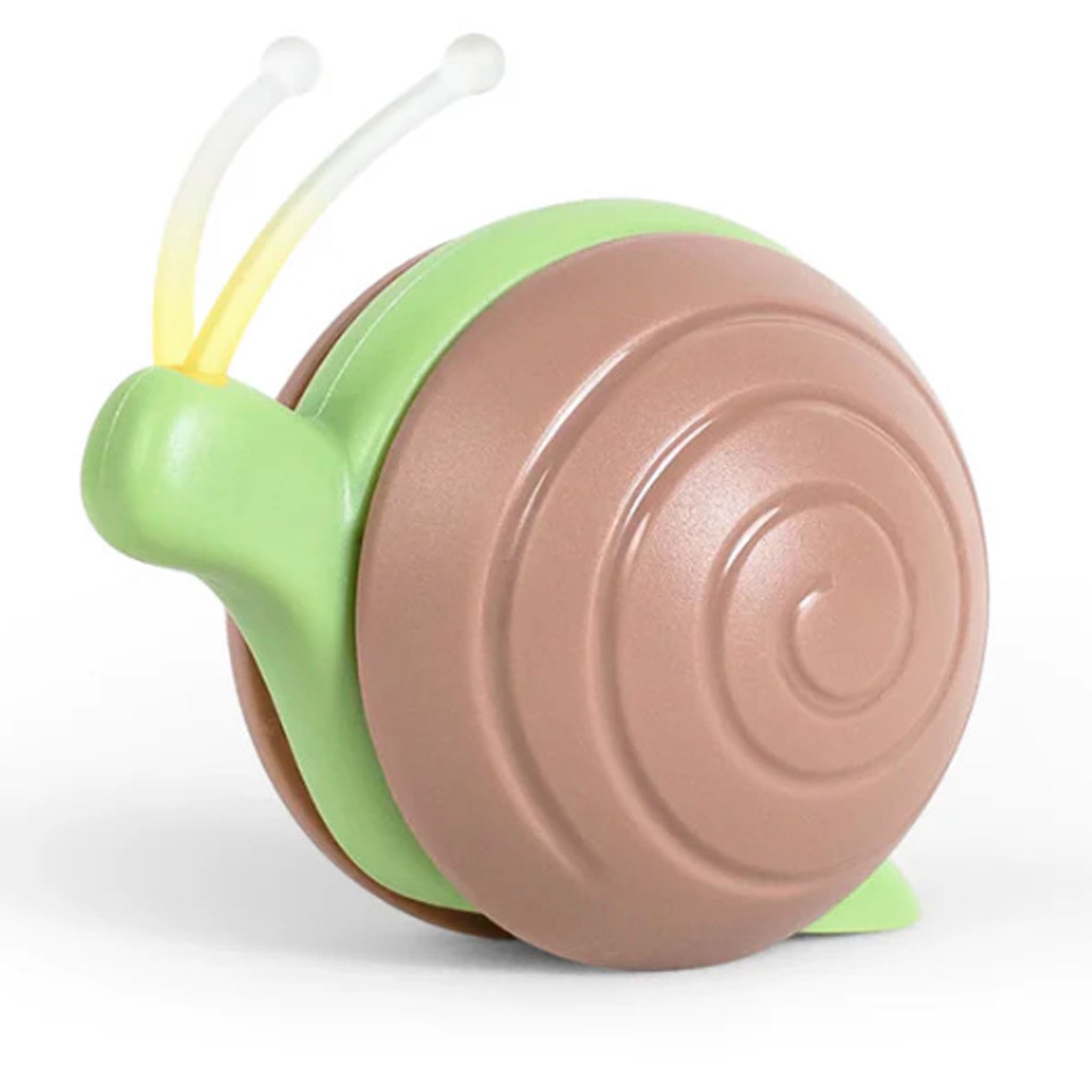 Cheerble Wicked Snail Interactive Cat Toy - Green & Brown Electronic Pet Toy for Indoor Cats - Fun Exercise & Stress Relief for Kittens & Adult Cats - Perfect for Playtime & Boredom Relief