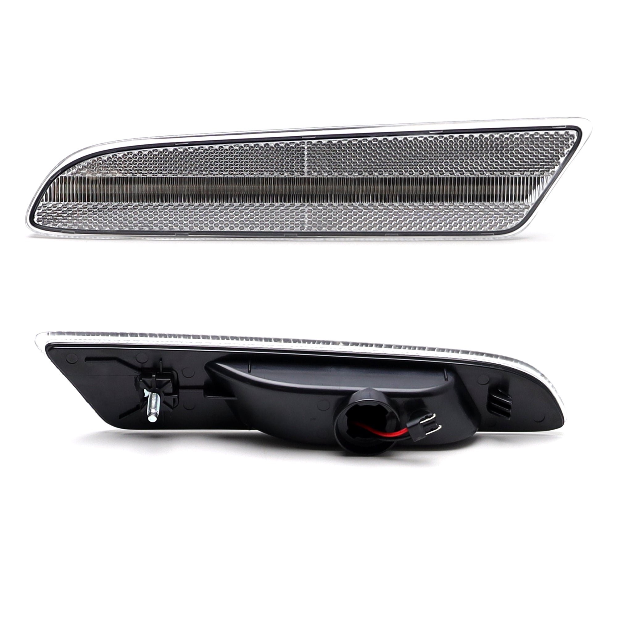 Clear Lens Amber Full LED Front Side Marker Lights for Lexus 2002-2006 ES300 & ES330 - Enhanced Visibility & Style for Night Driving & Custom Car Upgrades