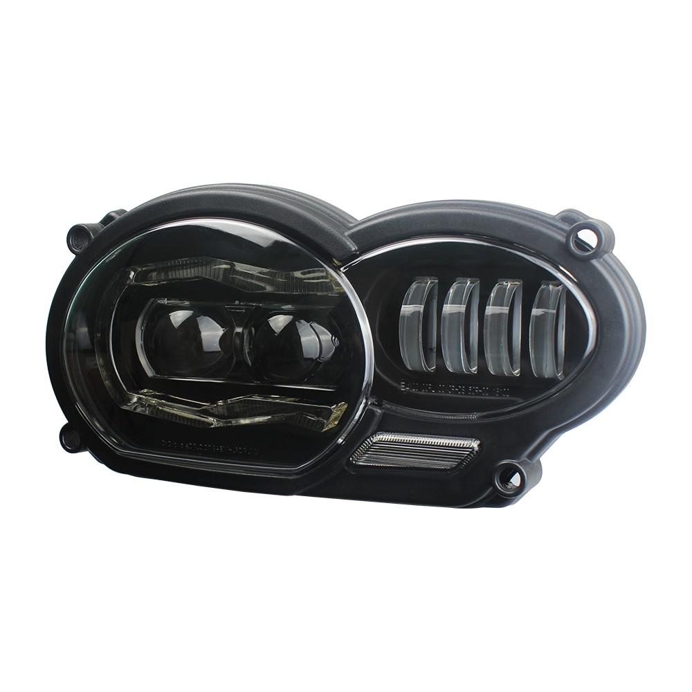 Eagle Lights LED Headlight Kit with Halo Ring for 2006-2012 BMW R1200GS Motorcycle - High Visibility & Style Upgrade for Night Riding & Adventure Tours