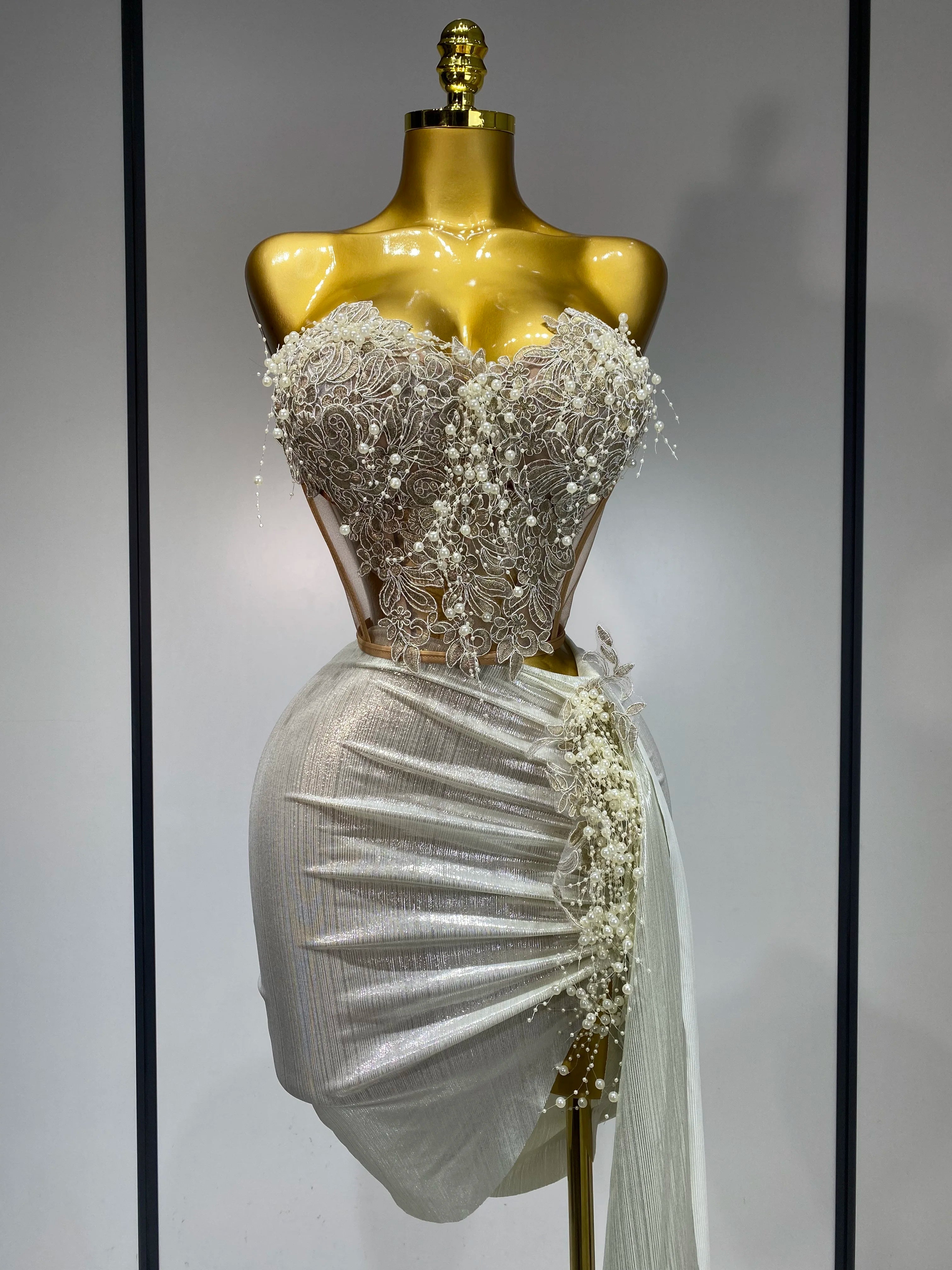 2025 Women's Luxury Rhinestone Mesh Long Dress - Sexy See-Through White Prom Gown for Birthday Party, Nightclub & Singer Performances | Elegant Evening Wear & Special Occasion Outfit