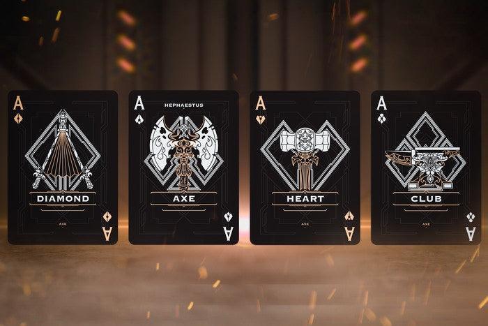 Premium Axe-Themed Playing Cards Set - 52 Poker Cards with Unique Designs for Magic Tricks, Poker Games & Collectors | Perfect for Parties, Game Nights & Gifts