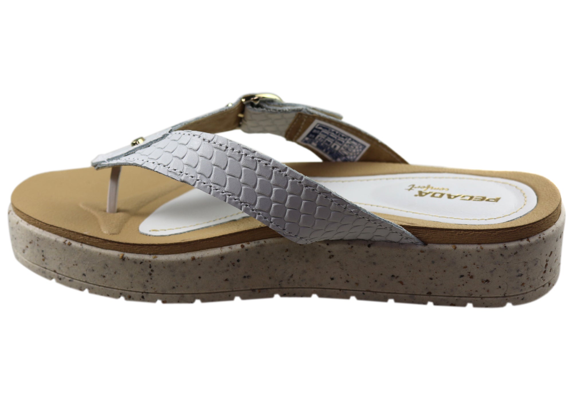 Pegada Explora Women's Comfort Leather Thong Sandals - Made in Brazil - Perfect for Beach, Vacation & Summer Outfits