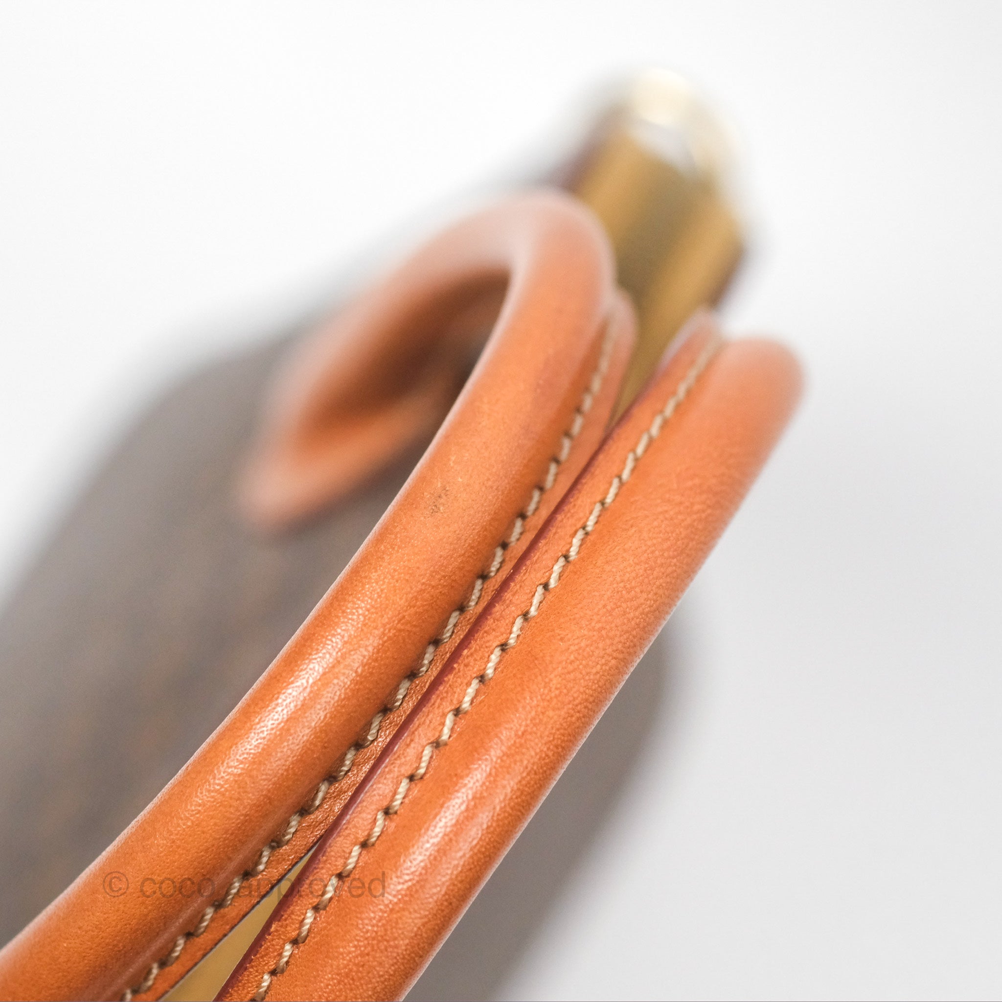 Vintage Celine Macadam Top Handle Handbag in Tan Brown - Perfect for Work, Travel & Everyday Elegance