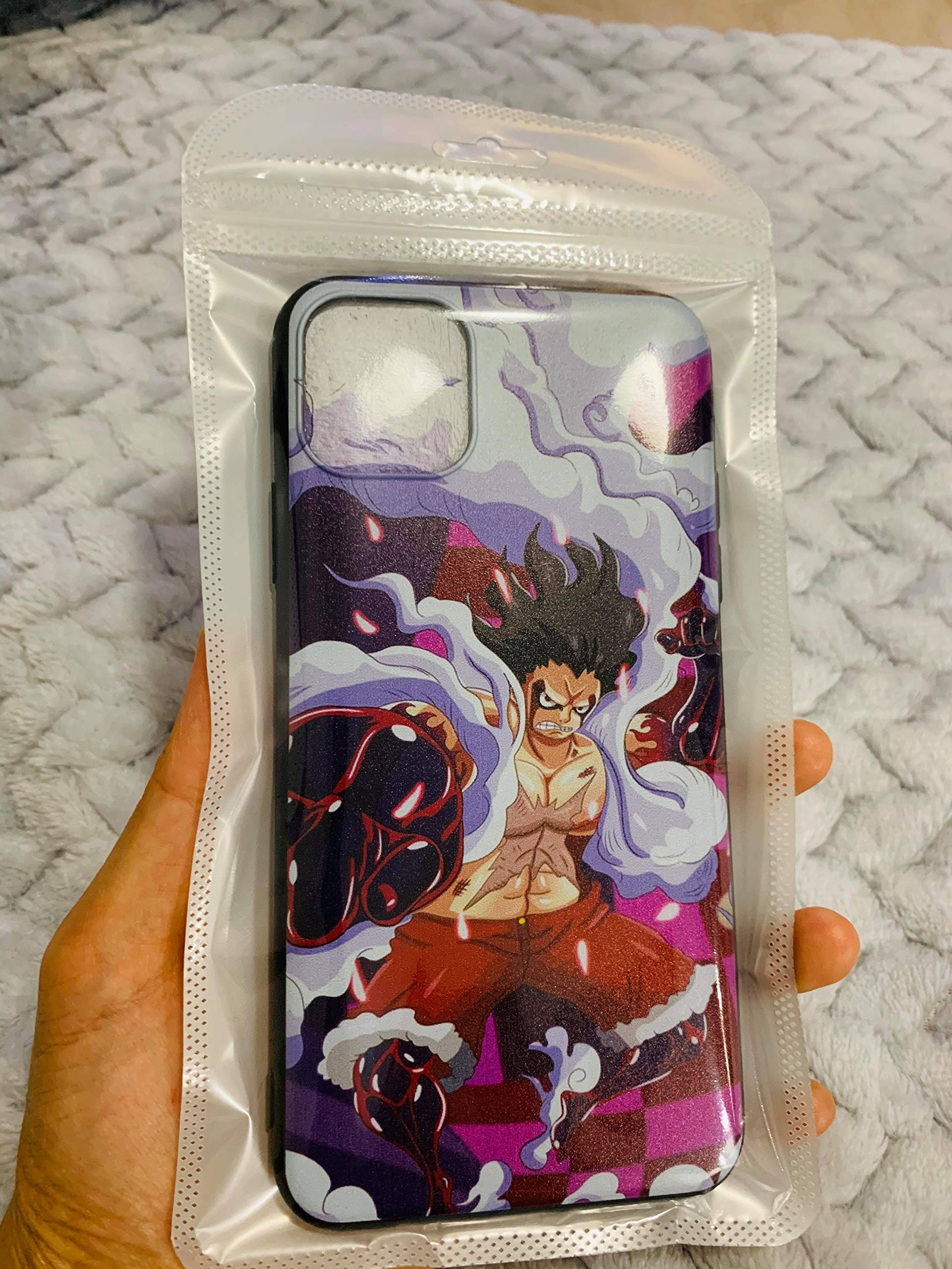 One Piece Straw Hat Crew iPhone 11 Pro Max Case - Shock Absorbing Protective Silicone Cover with Drop Protection (LOP1) - Perfect for Anime Fans & Daily Use