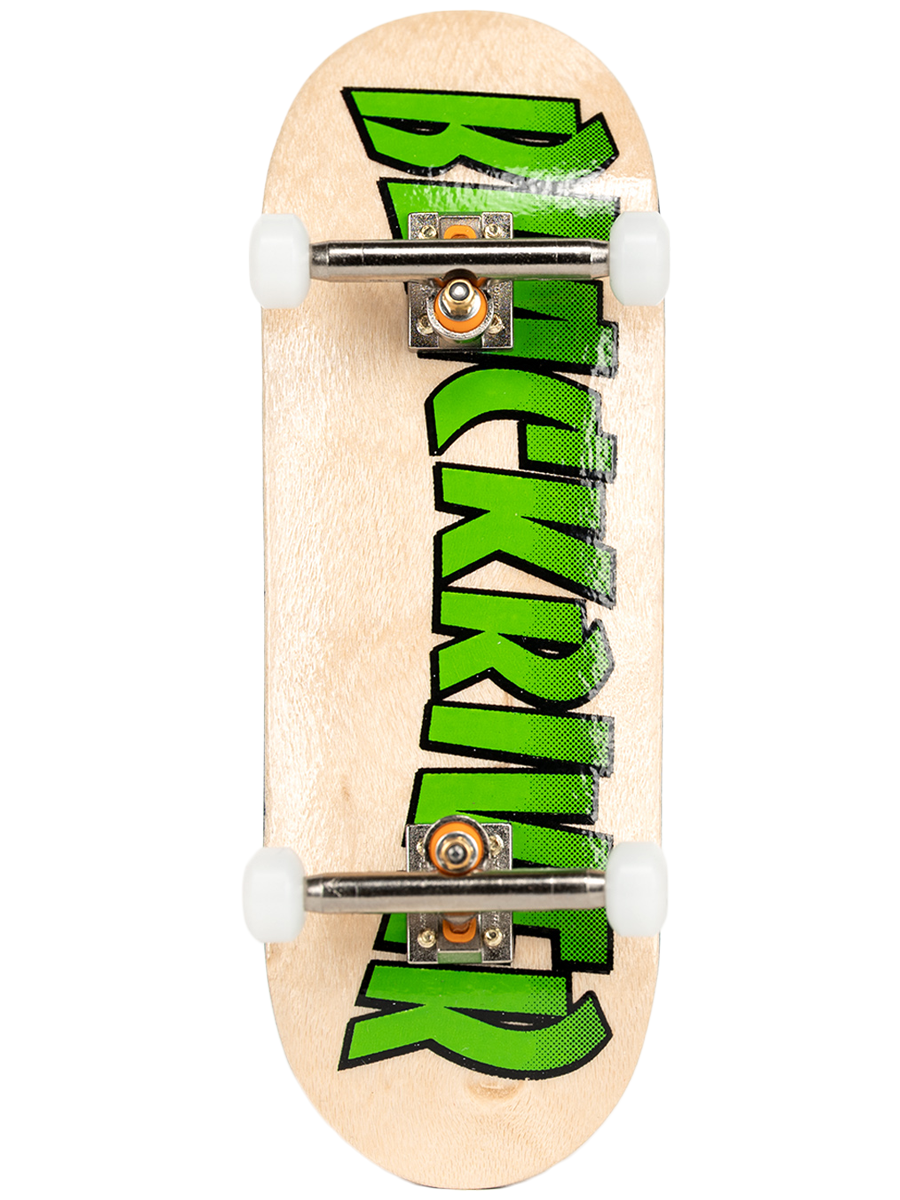 Blackriver Fingerboard Complete Thrasher Nature - Professional Finger Skateboard for Tricks & Stunts - Perfect for Skateboarding Enthusiasts & Collectors