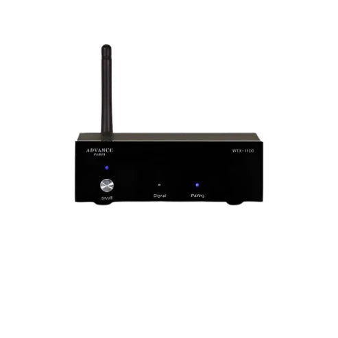 Advance Paris WTX 1100 Wireless Bluetooth Audio Receiver - Hi-Fi Stereo Sound for Home Theater, Car, and Portable Speakers | Stream Music from Smartphone, Tablet, or PC