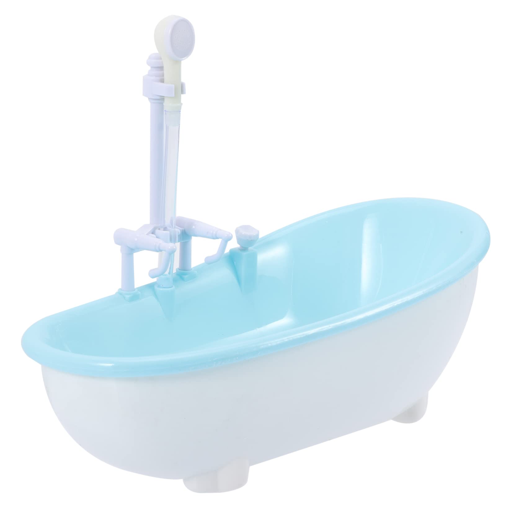 VICASKY 2-Pack Sky Blue Bathtub Toys for Kids - Fun Bath Time Spray Figurines for Boys & Girls, Durable Plastic Bathroom Play Set | Perfect for Toddler Splash Play, Baby Shower Gifts & Pool Party Favors