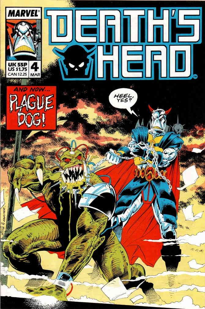 Death's Head #4 VF Marvel UK Comic Book - Rare Collectible for Superhero Fans & Comic Enthusiasts | Perfect for Display, Gifts & Investment