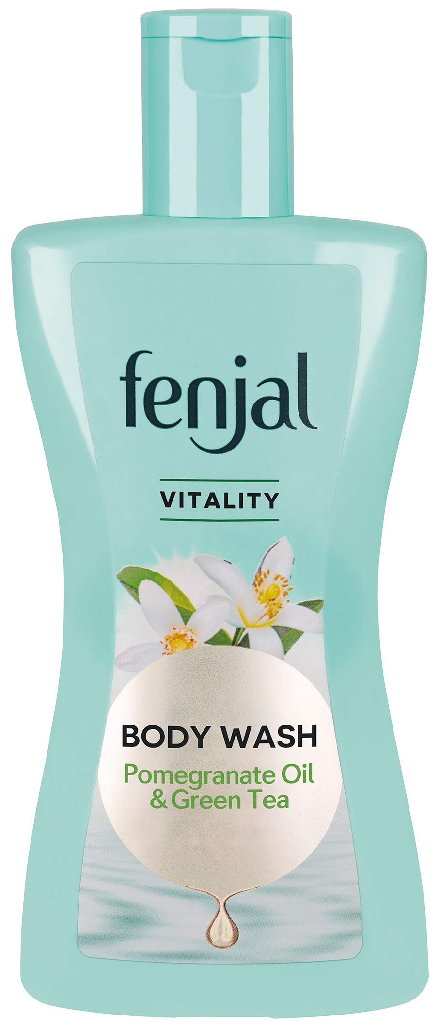 Fenjal Vitality Body Wash for Men & Women - 200ml | Energizing Shower Gel with Natural Extracts for Refreshing & Hydrating Skin Care - Perfect for Gym, Travel & Daily Use