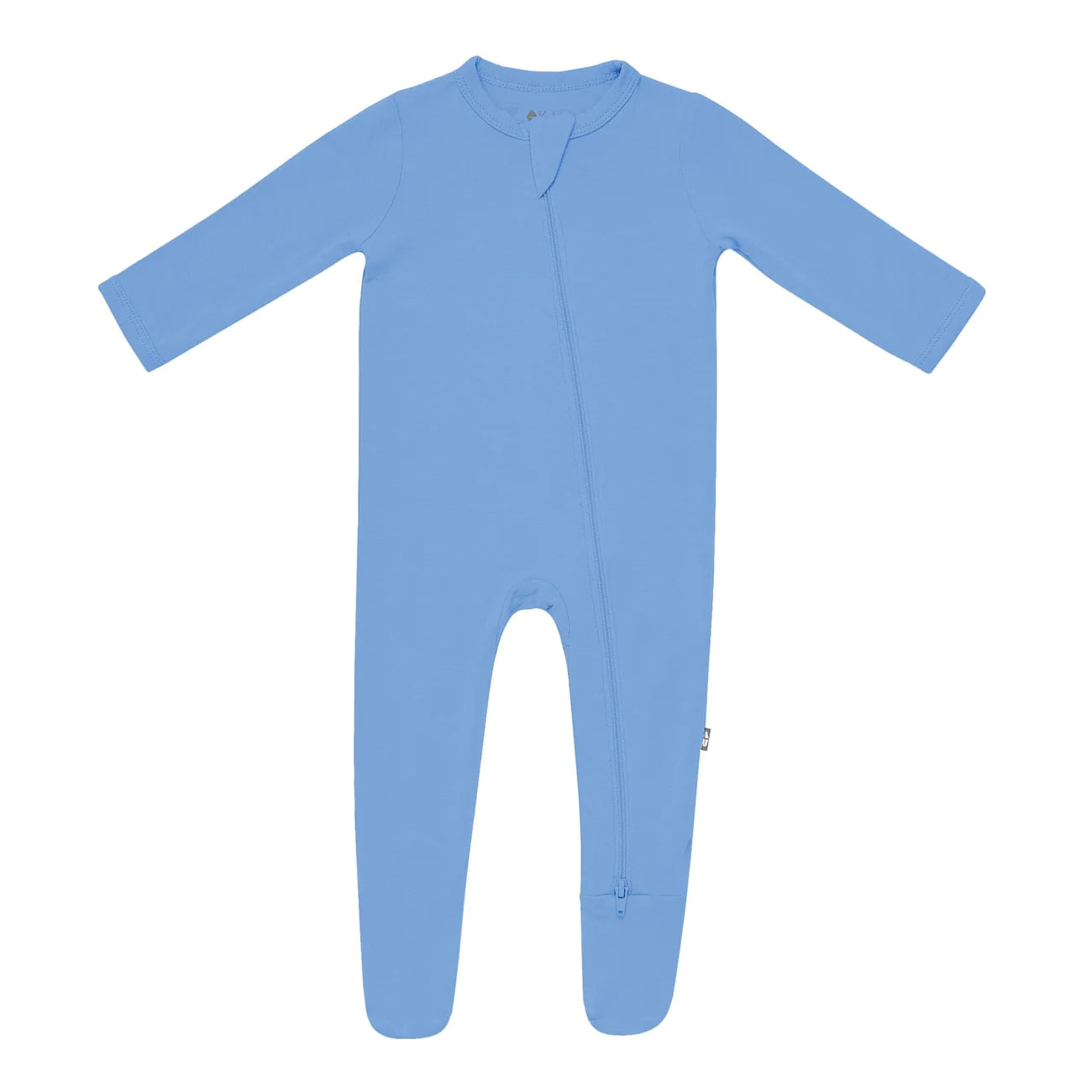 Soft Preemie Zippered Footie Pajamas - Periwinkle Blue for Newborns | Cozy & Comfortable Sleepwear for Preemie Babies - Perfect for NICU, Hospital & Home Use