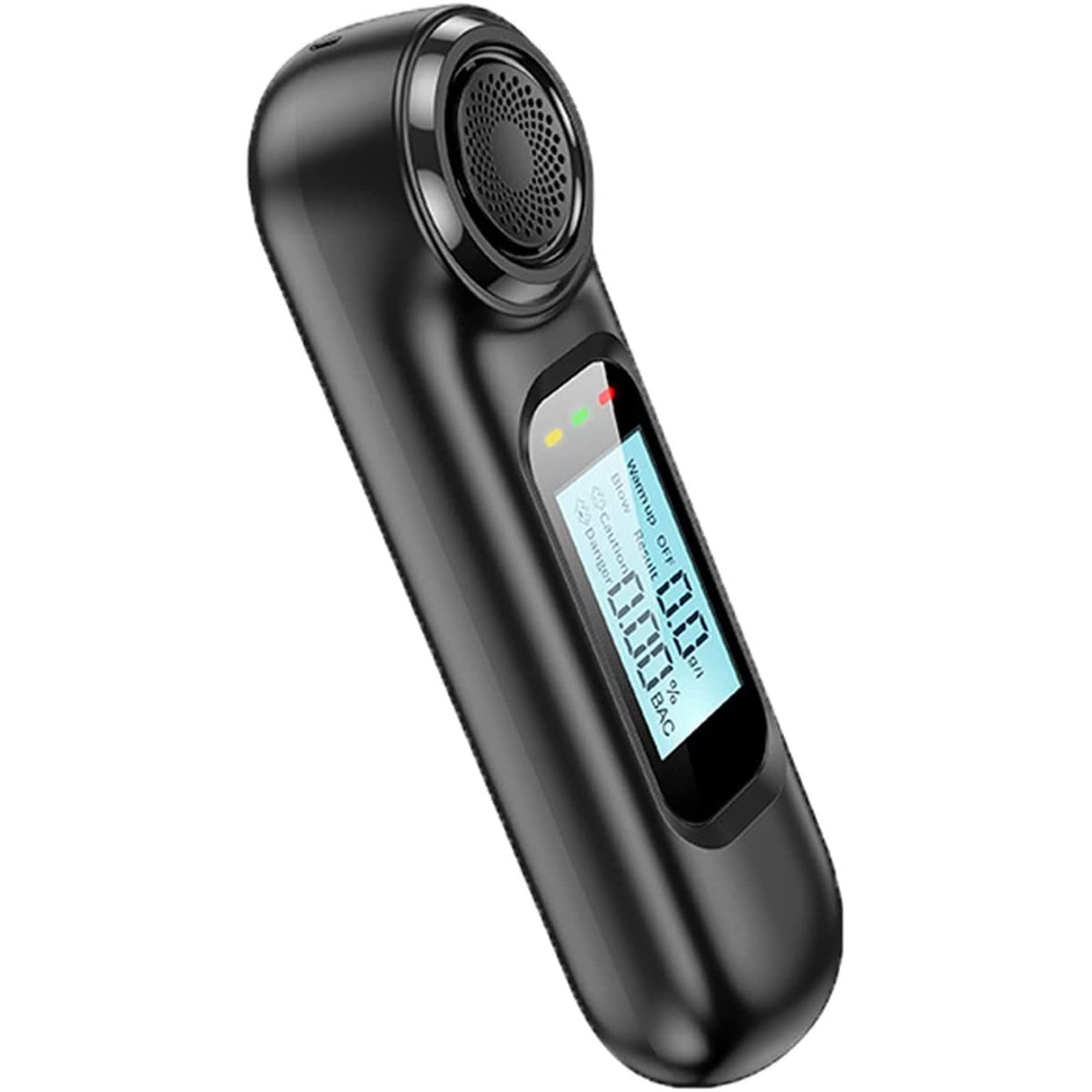 Portable Digital Breathalyzer Alcohol Tester with Backlight LCD Display & Sound Alarm - Accurate BAC Detection for Drivers, Personal & Home Use - Prevent Drunk Driving & Ensure Safety